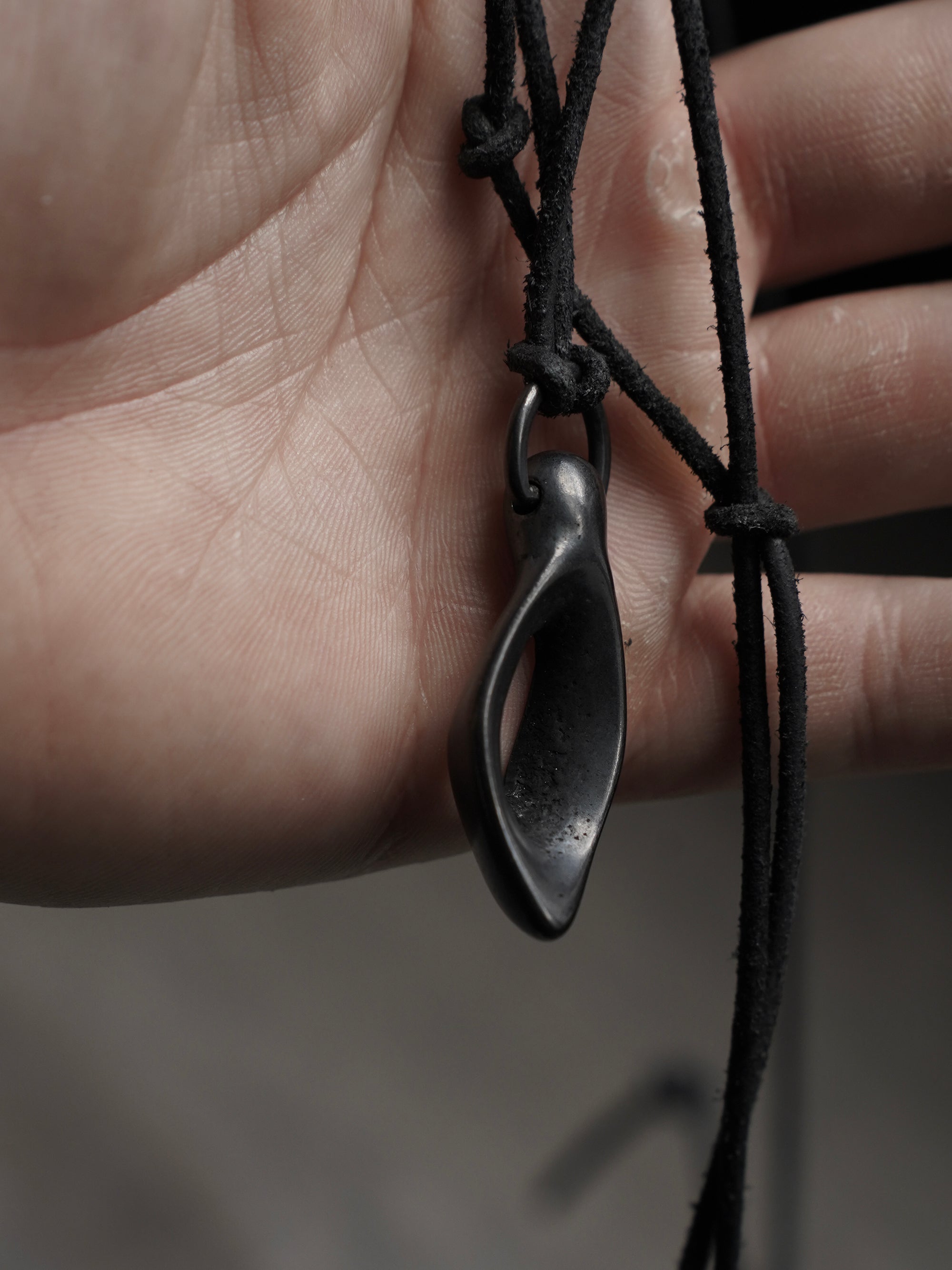 bunker necklace / brass