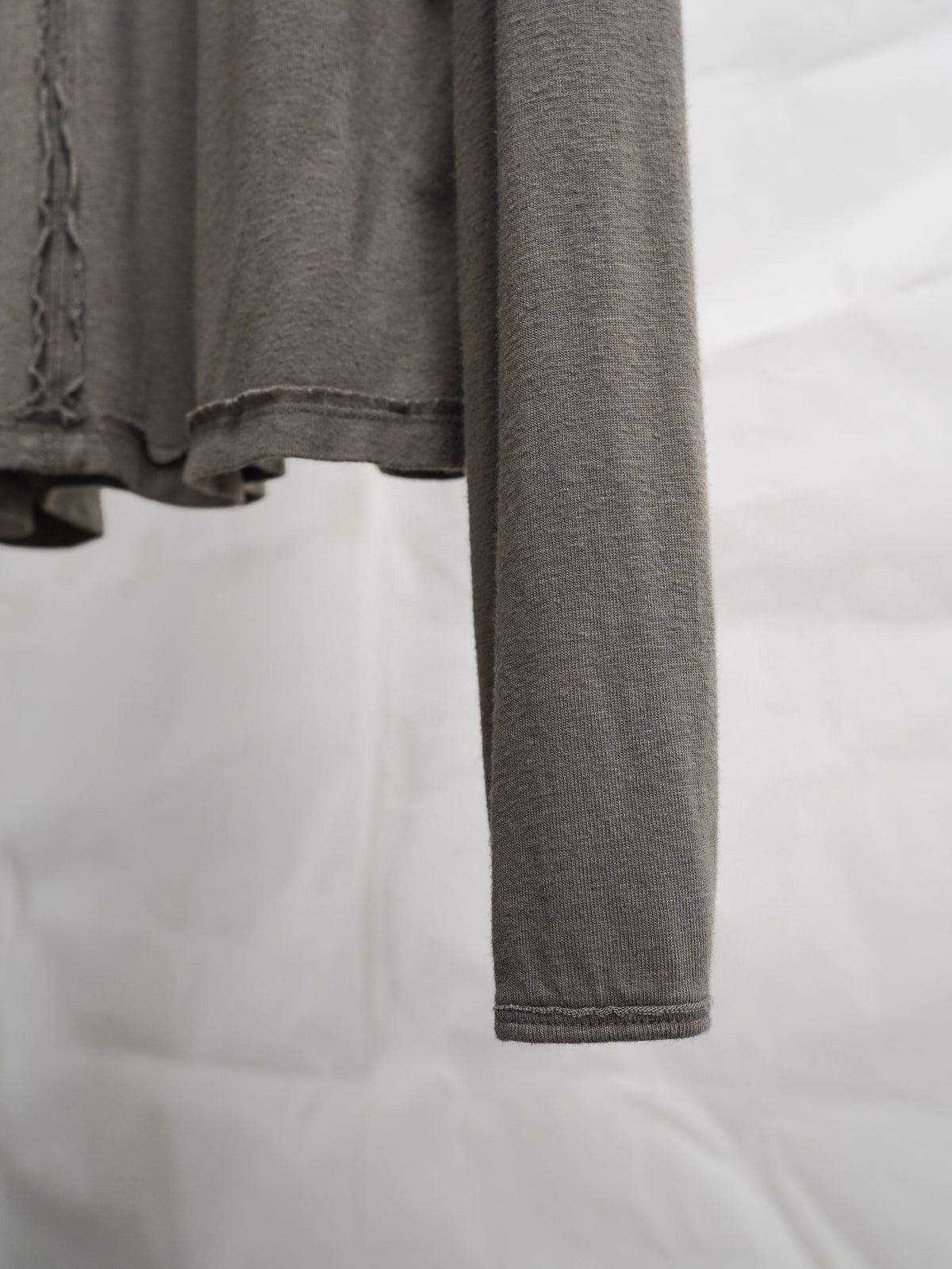 double neck longsleeve / taupe