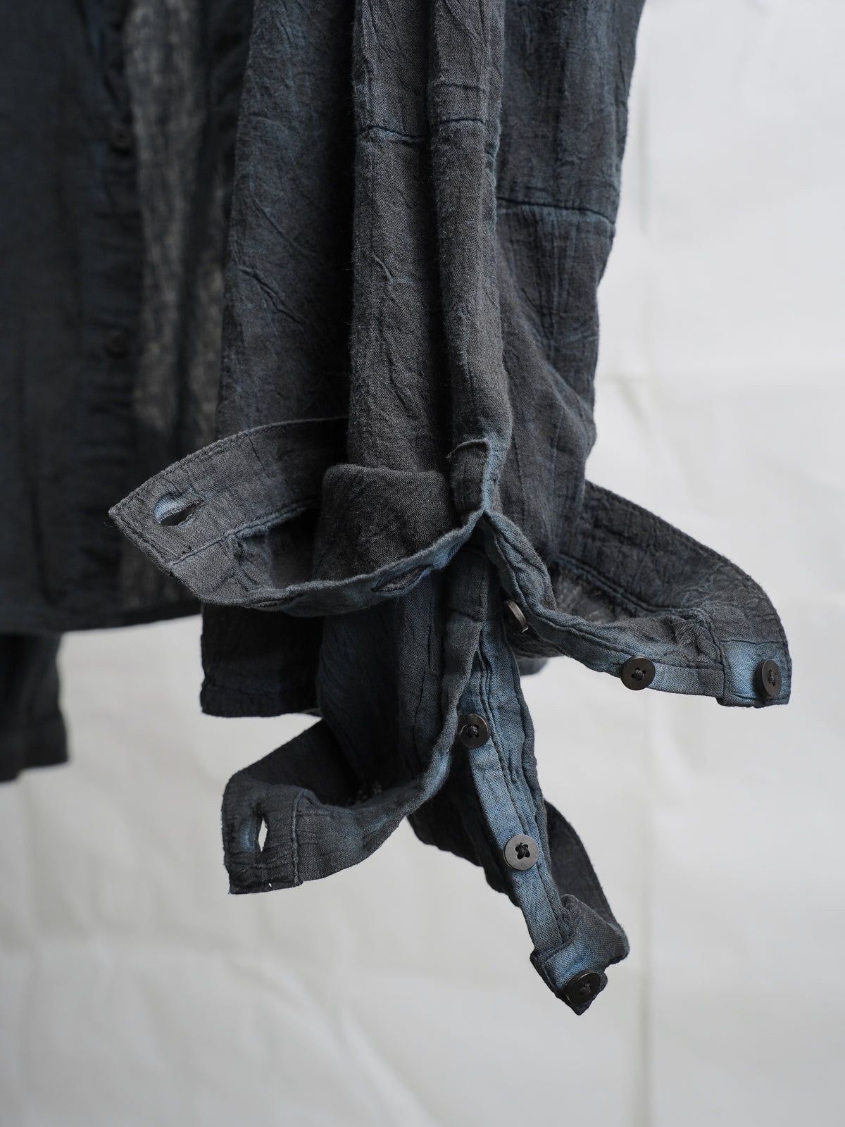 double sleeve field shirt / indigo ink (voile)