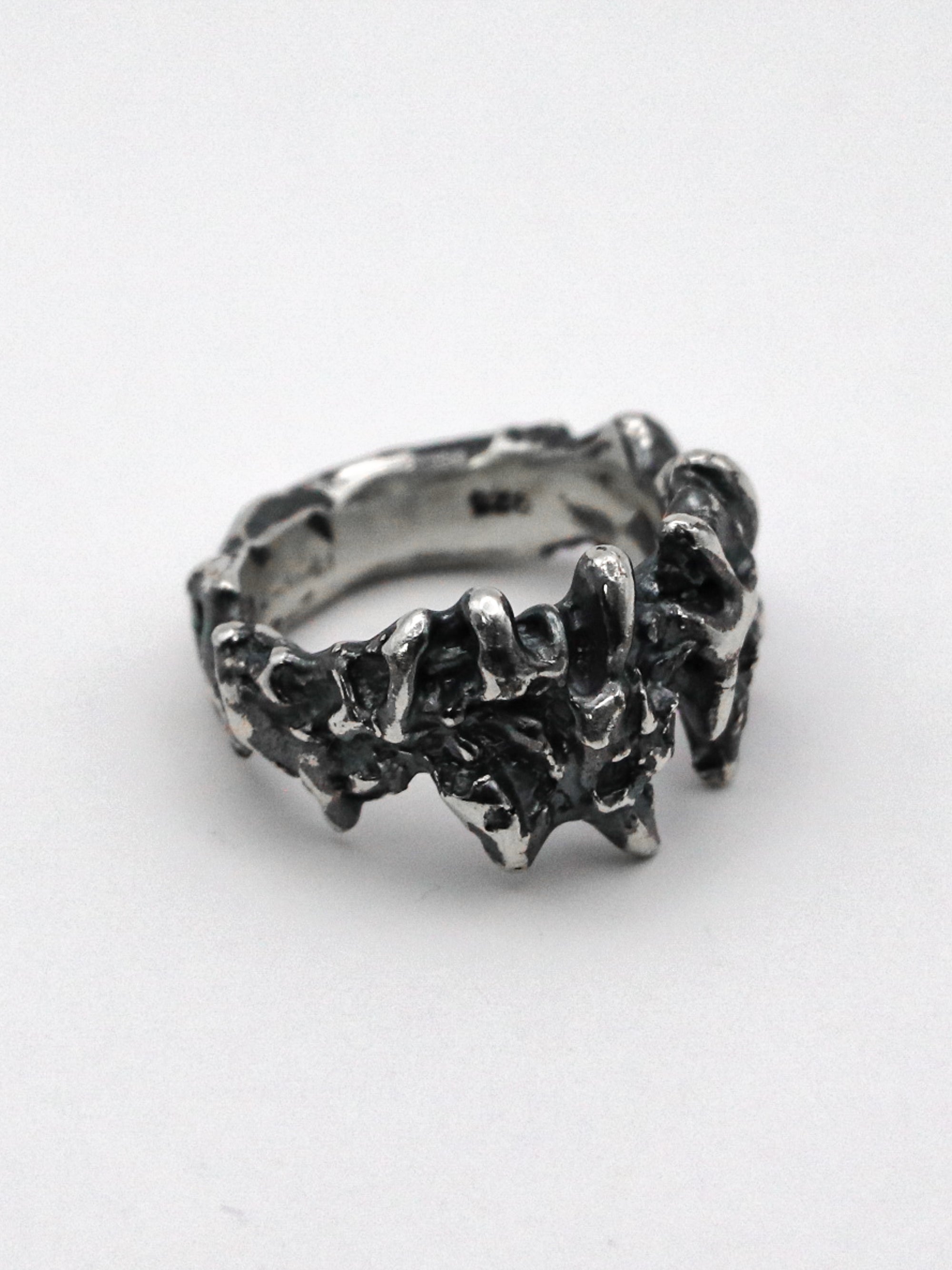cage ring / 925 silver