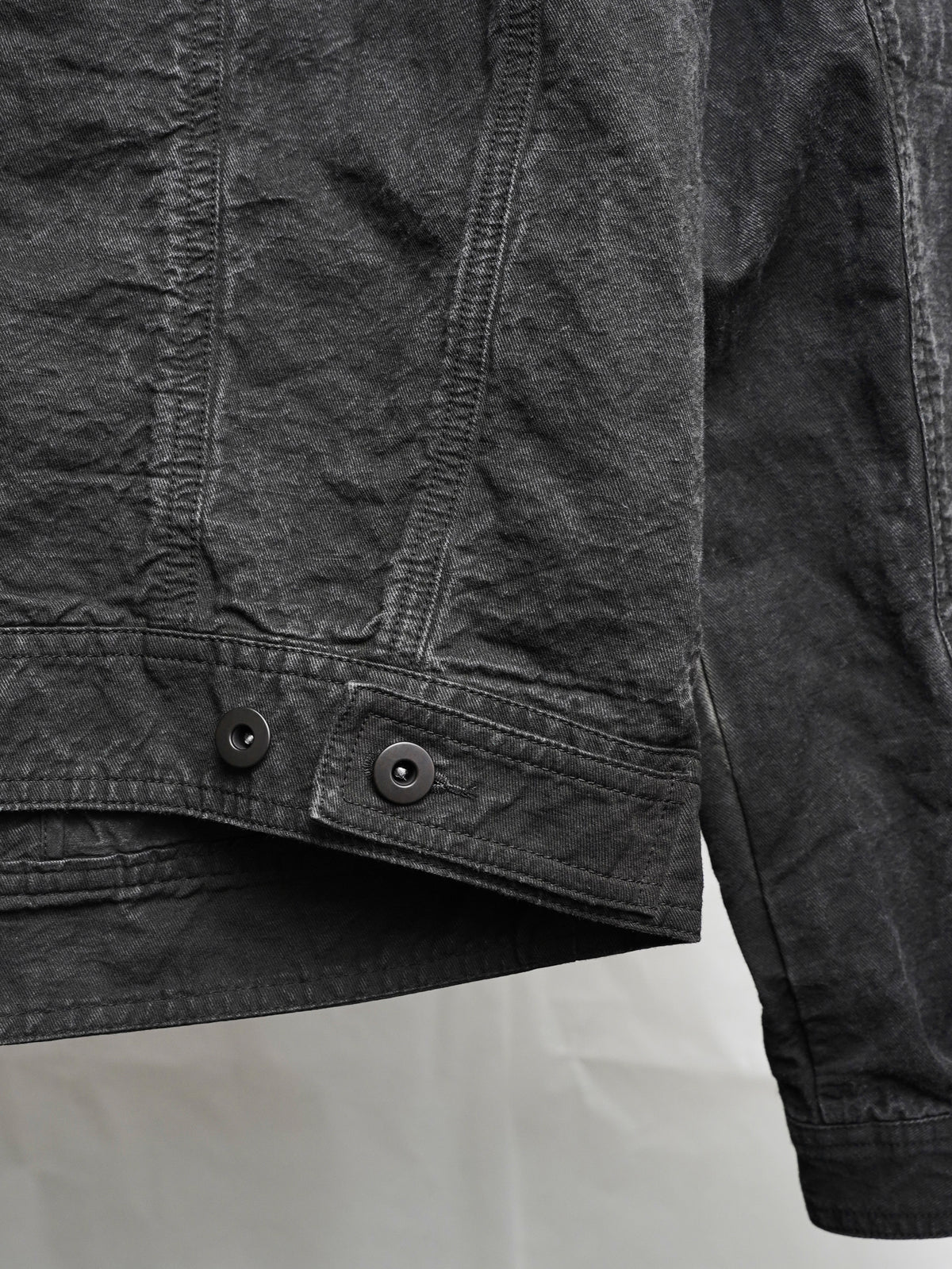 trucker jacket / ink (canvas)