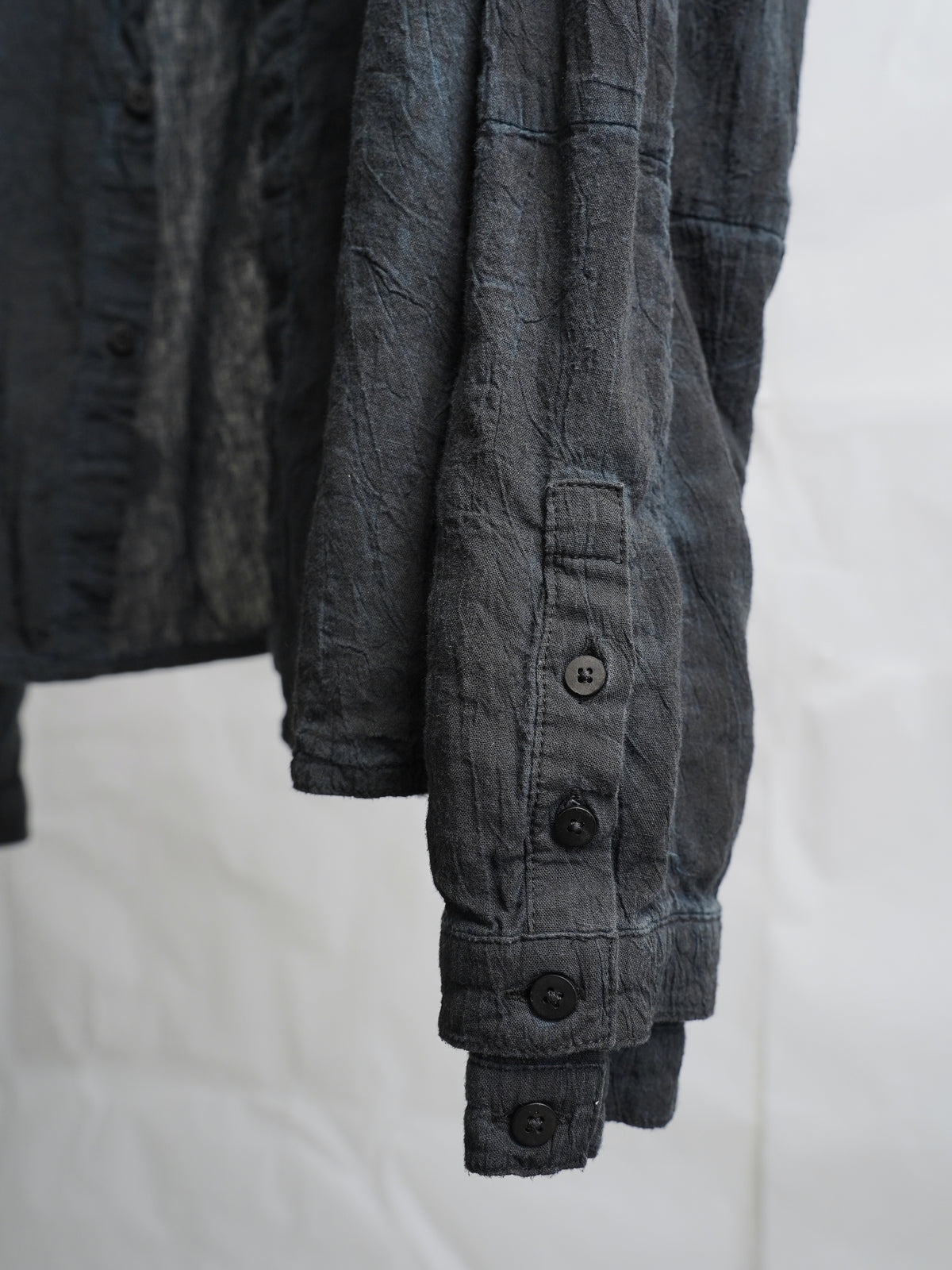 double sleeve field shirt / indigo ink (voile)