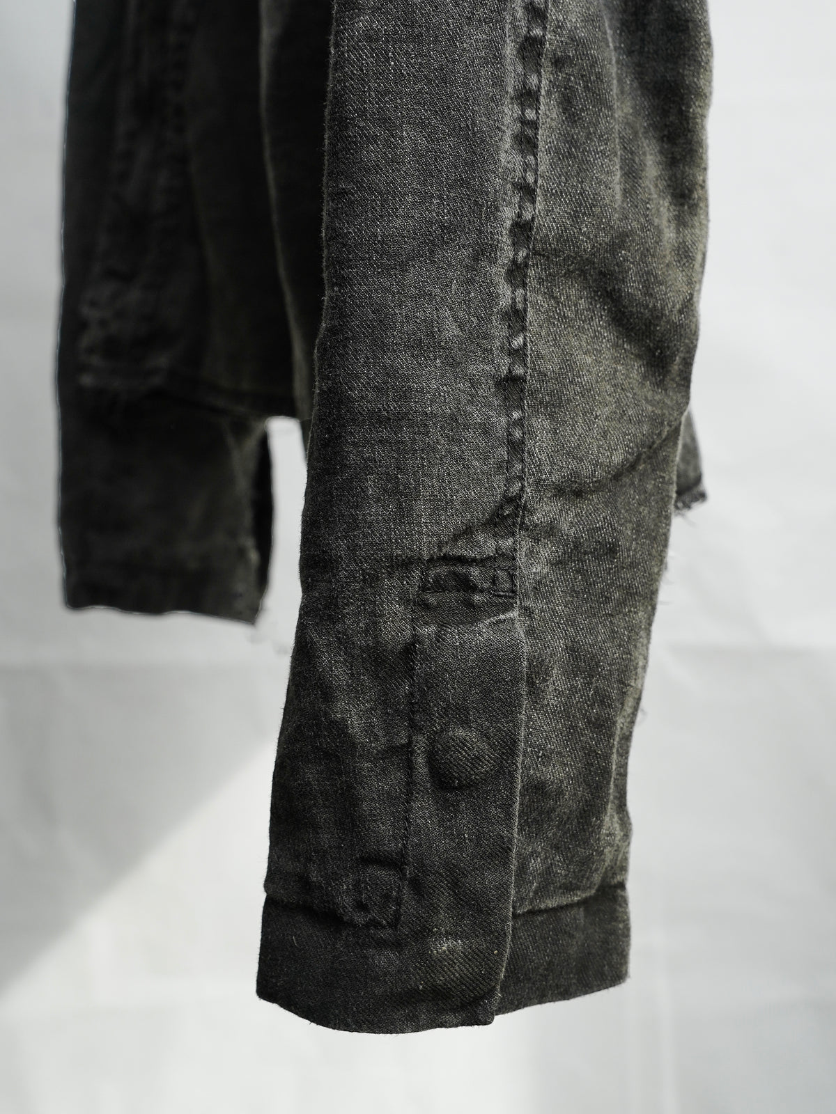zip up jacket / onion ink (silk nep)