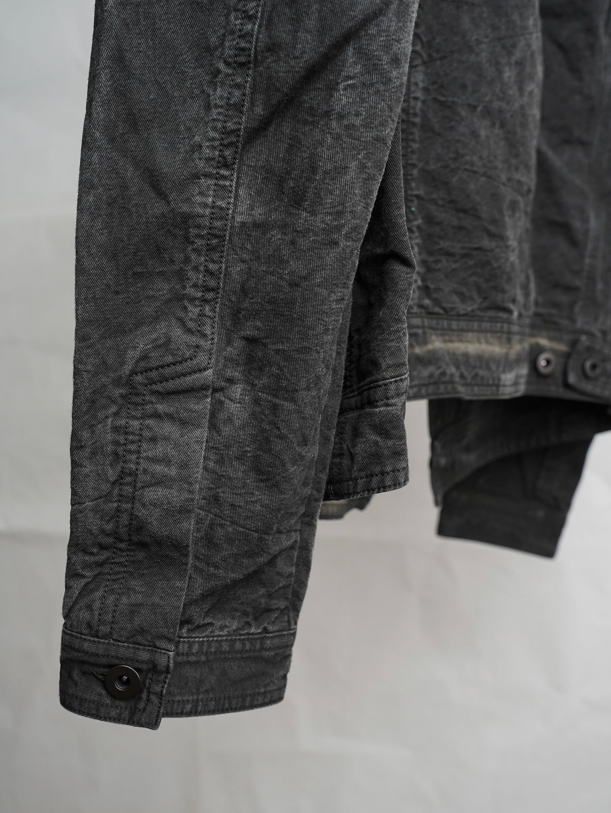 trucker jacket / onion ink (canvas)