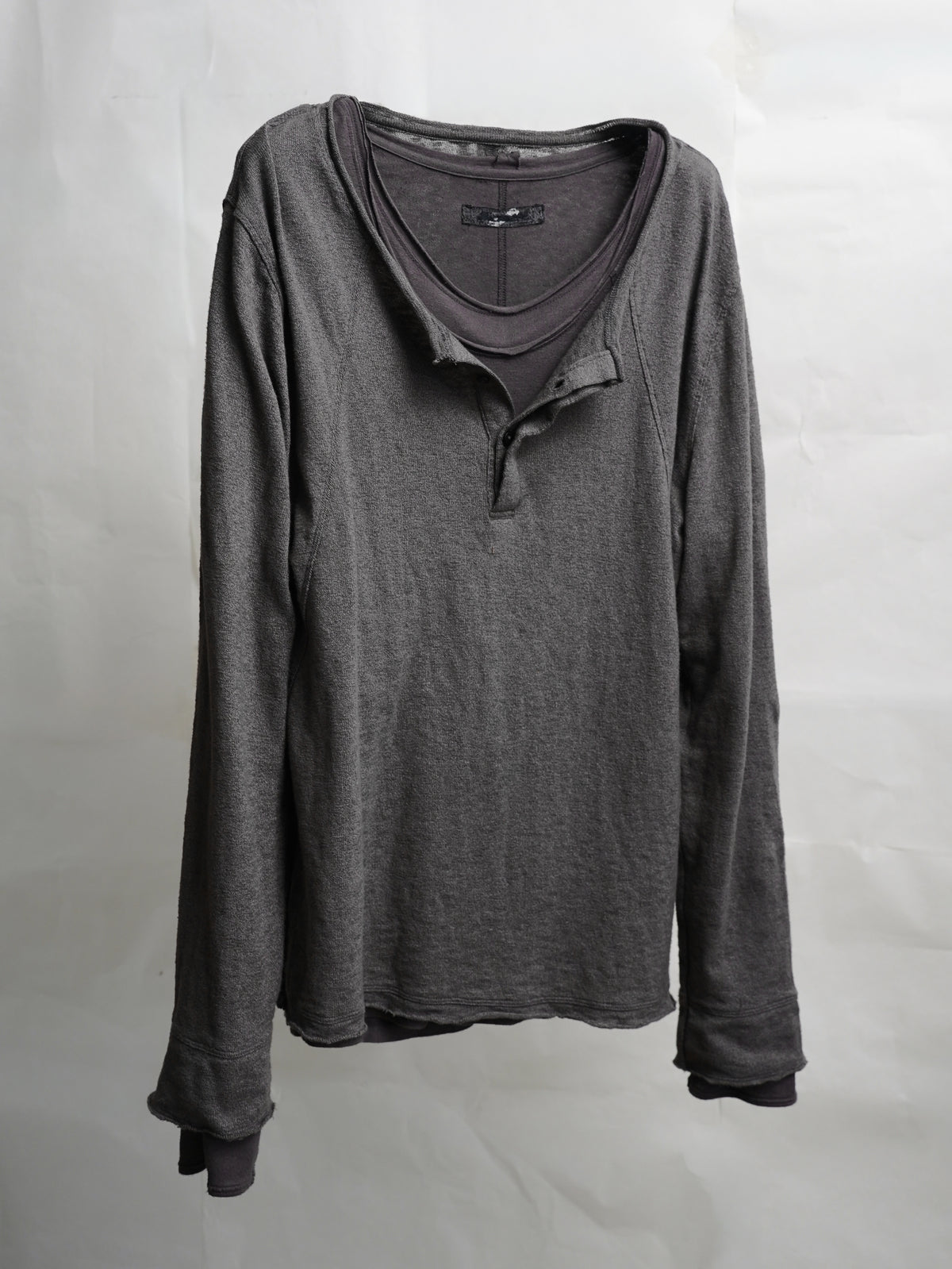 double neck longsleeve / shadow