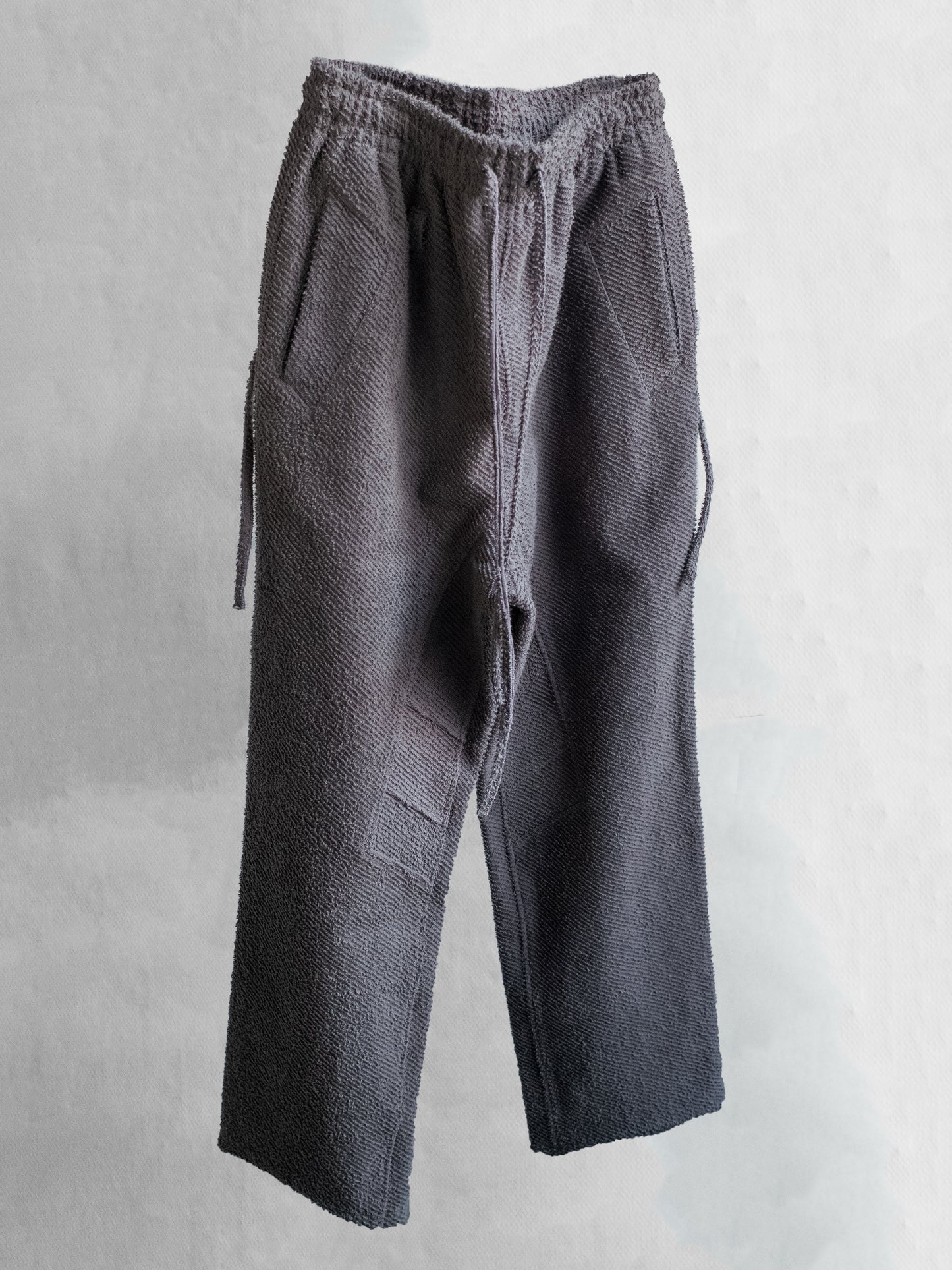 rugged sweatpants / plum grey