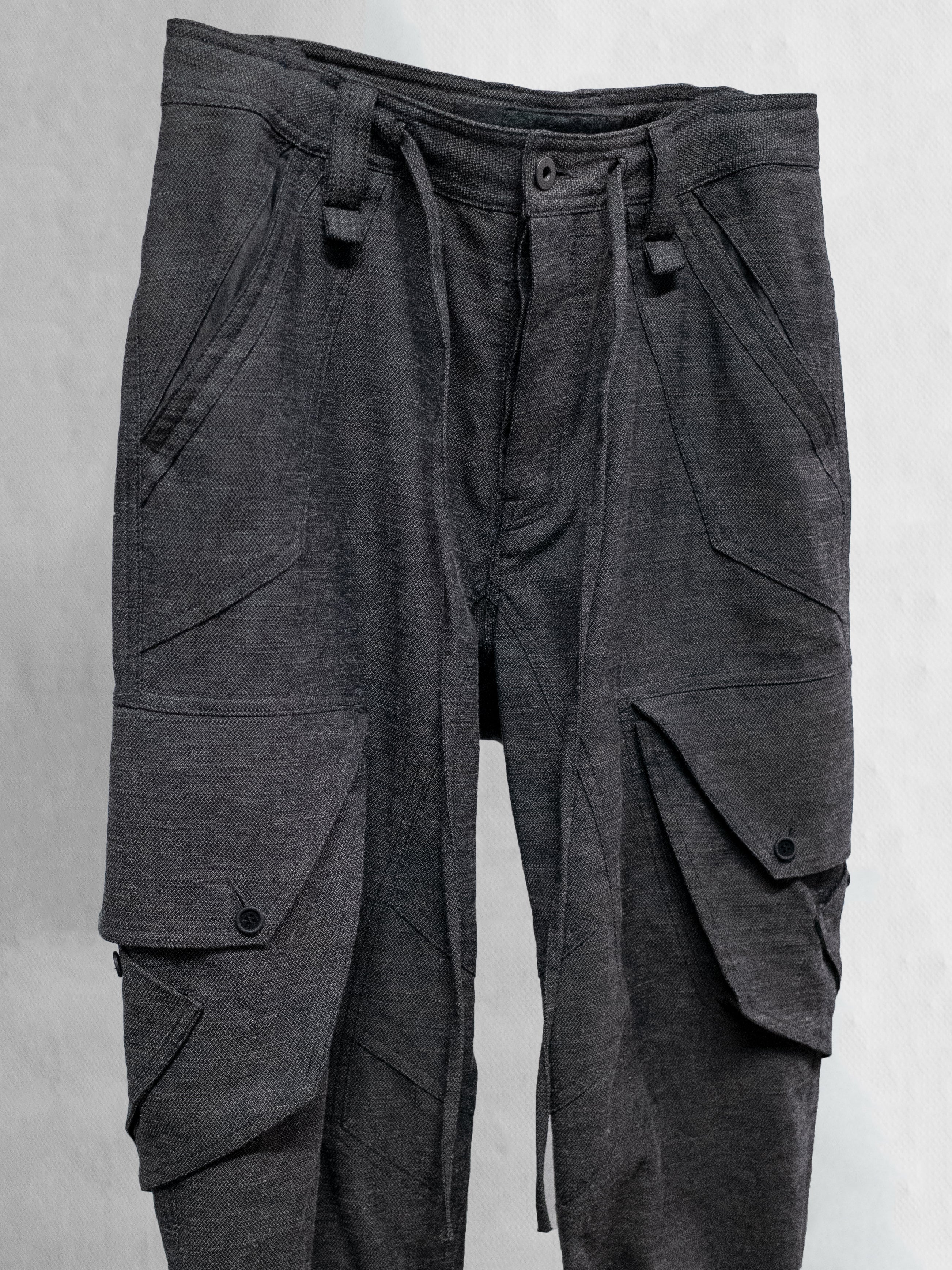 blackmerle_fw24_cargopants_slubgrey