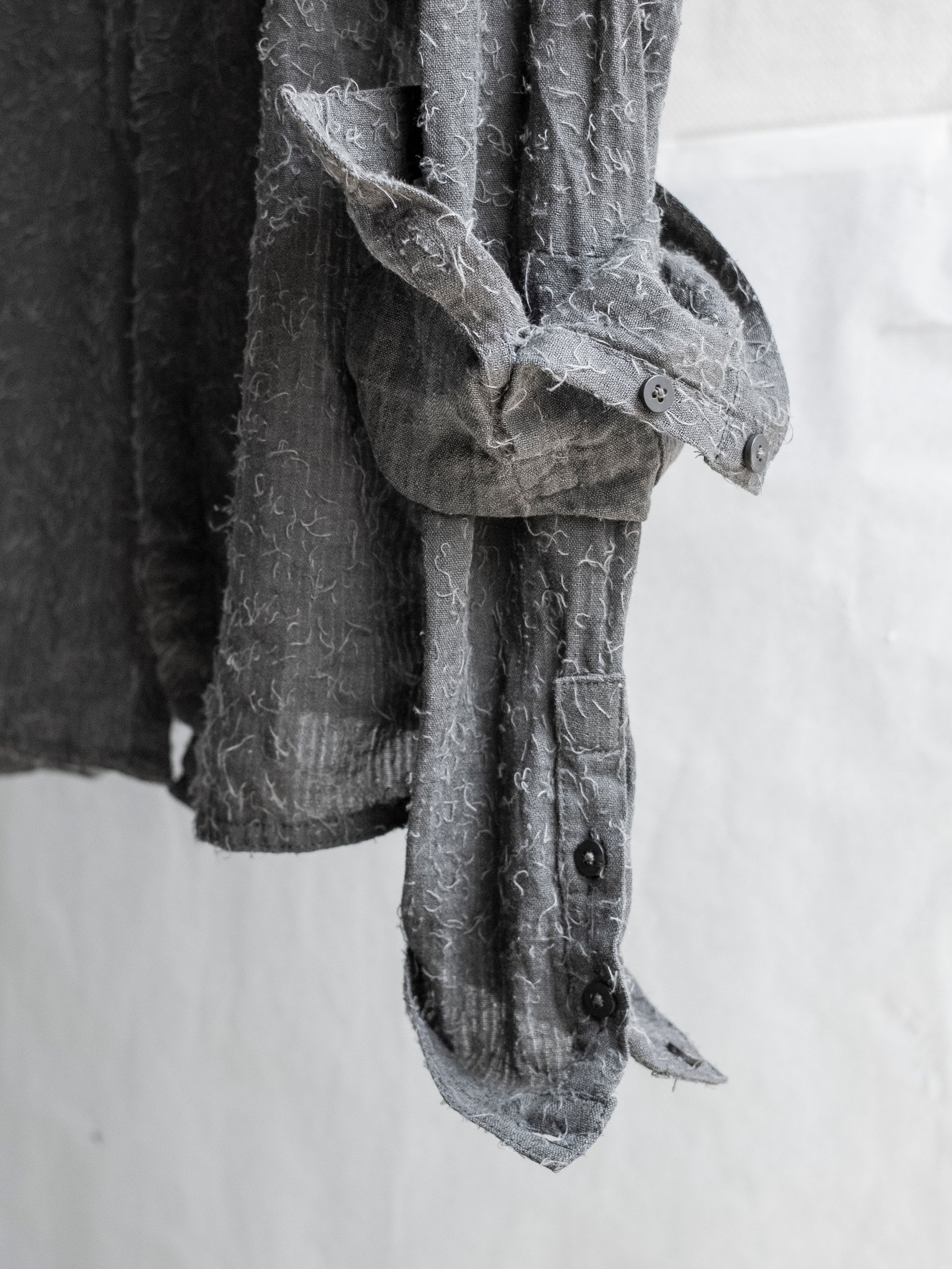 double sleeve field shirt / endo grey