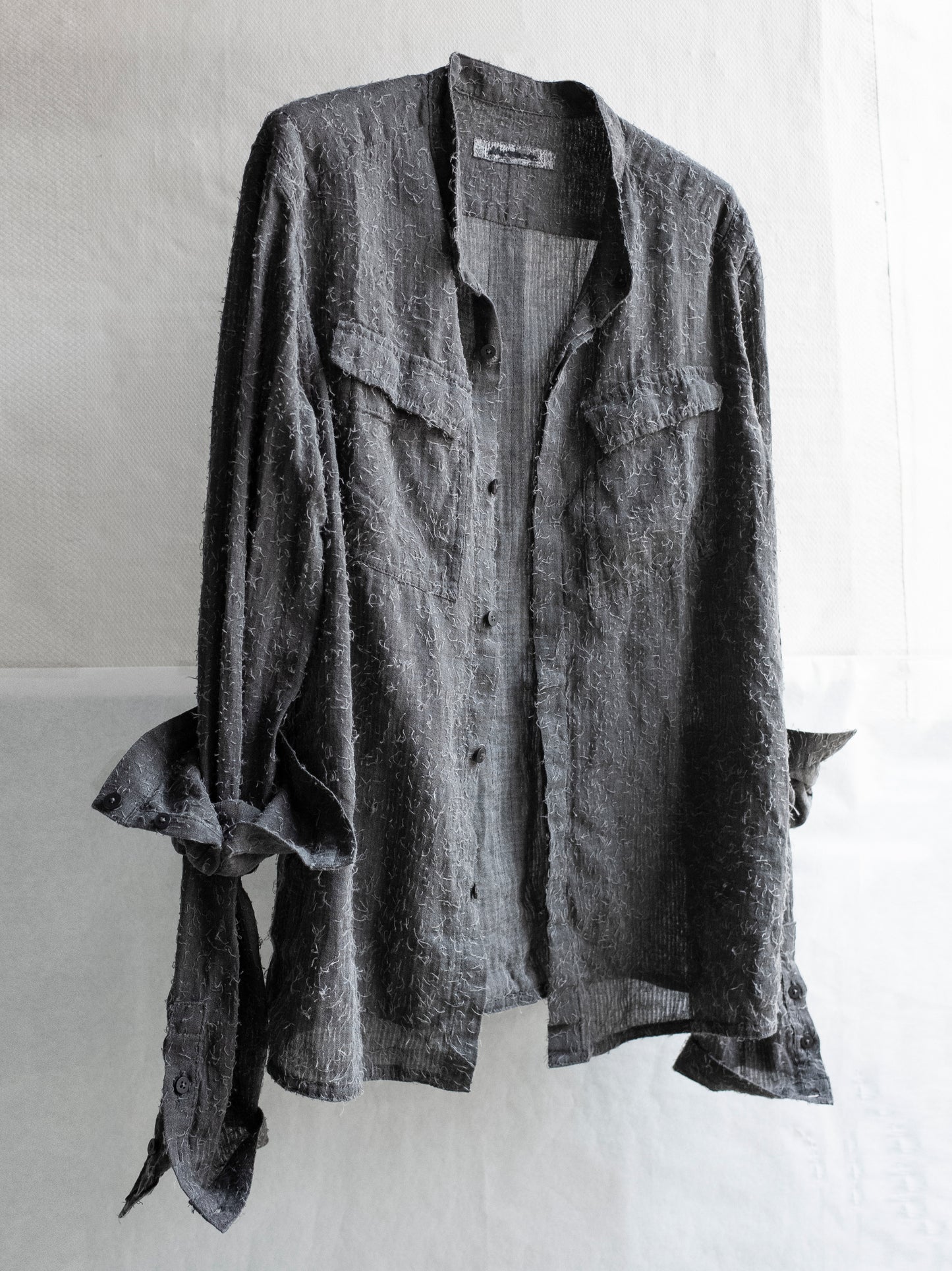 double sleeve field shirt / endo grey