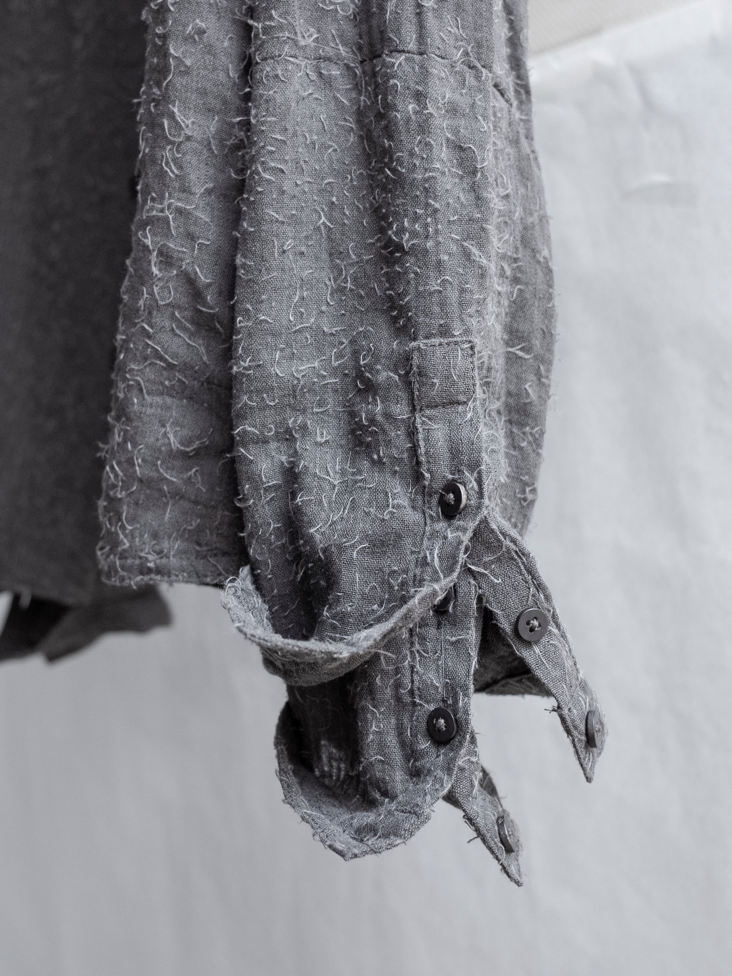 double sleeve field shirt / endo grey