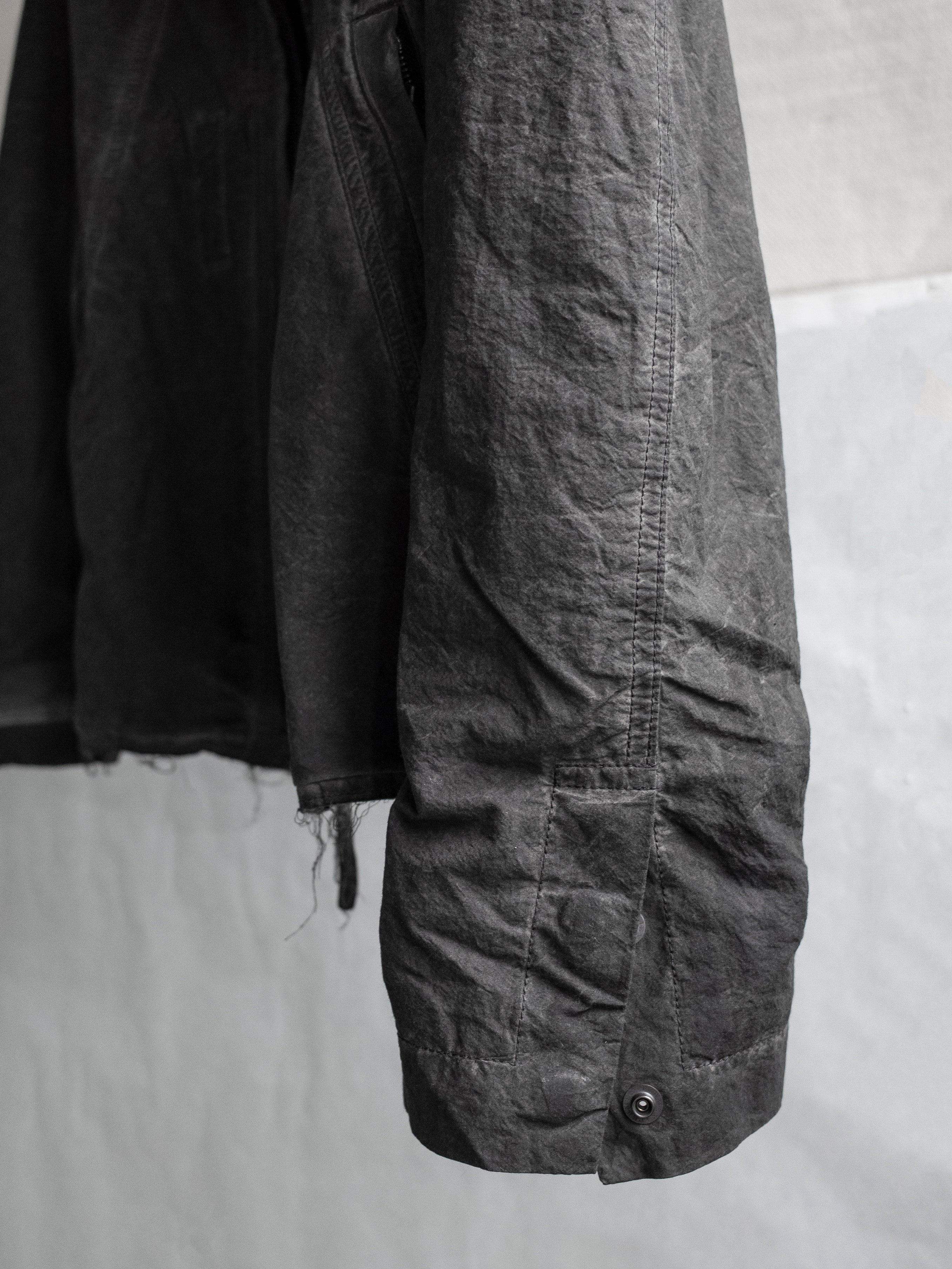 zip up jacket / slab grey (t.w.)