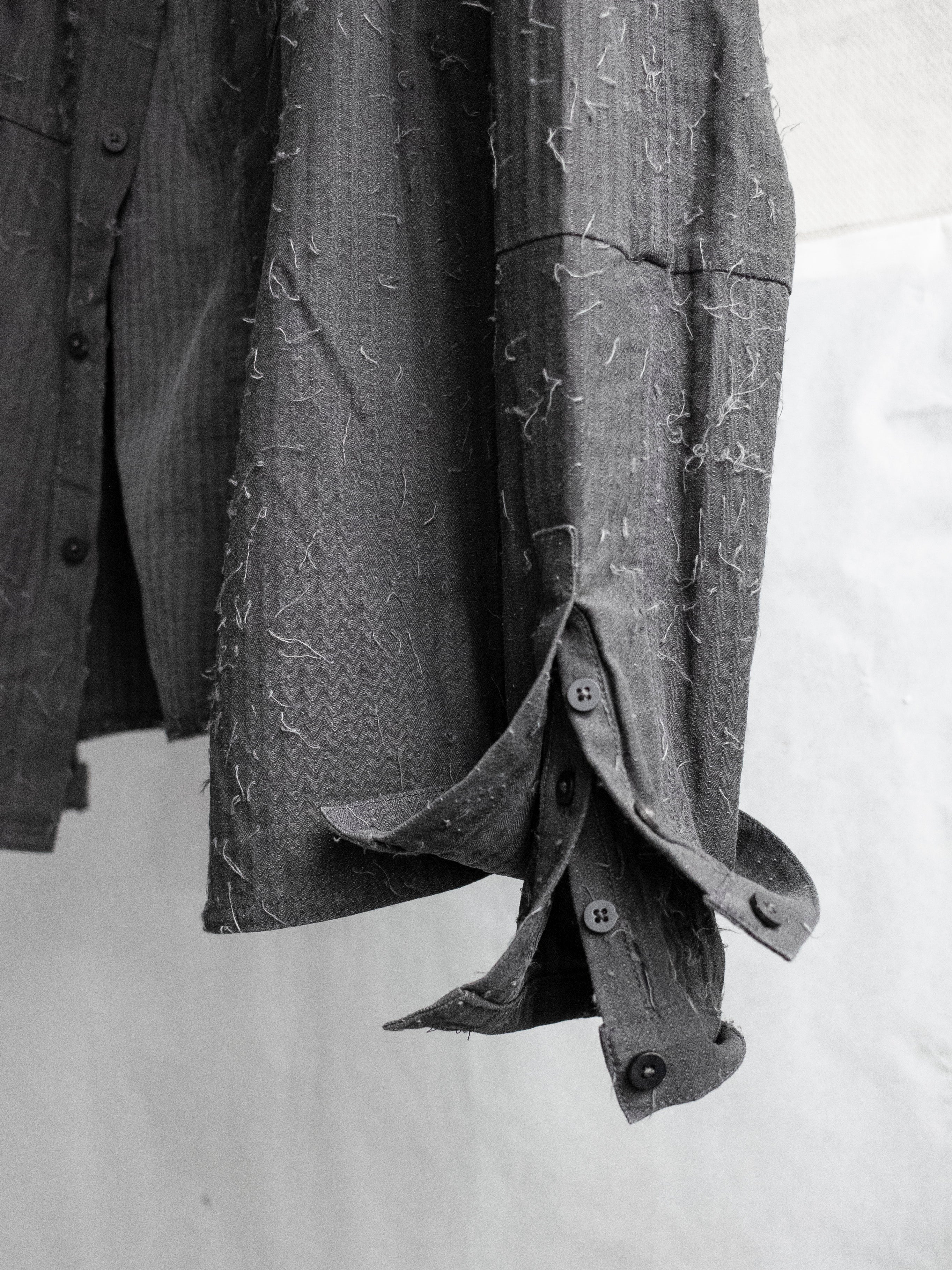 double sleeve field shirt / exo grey