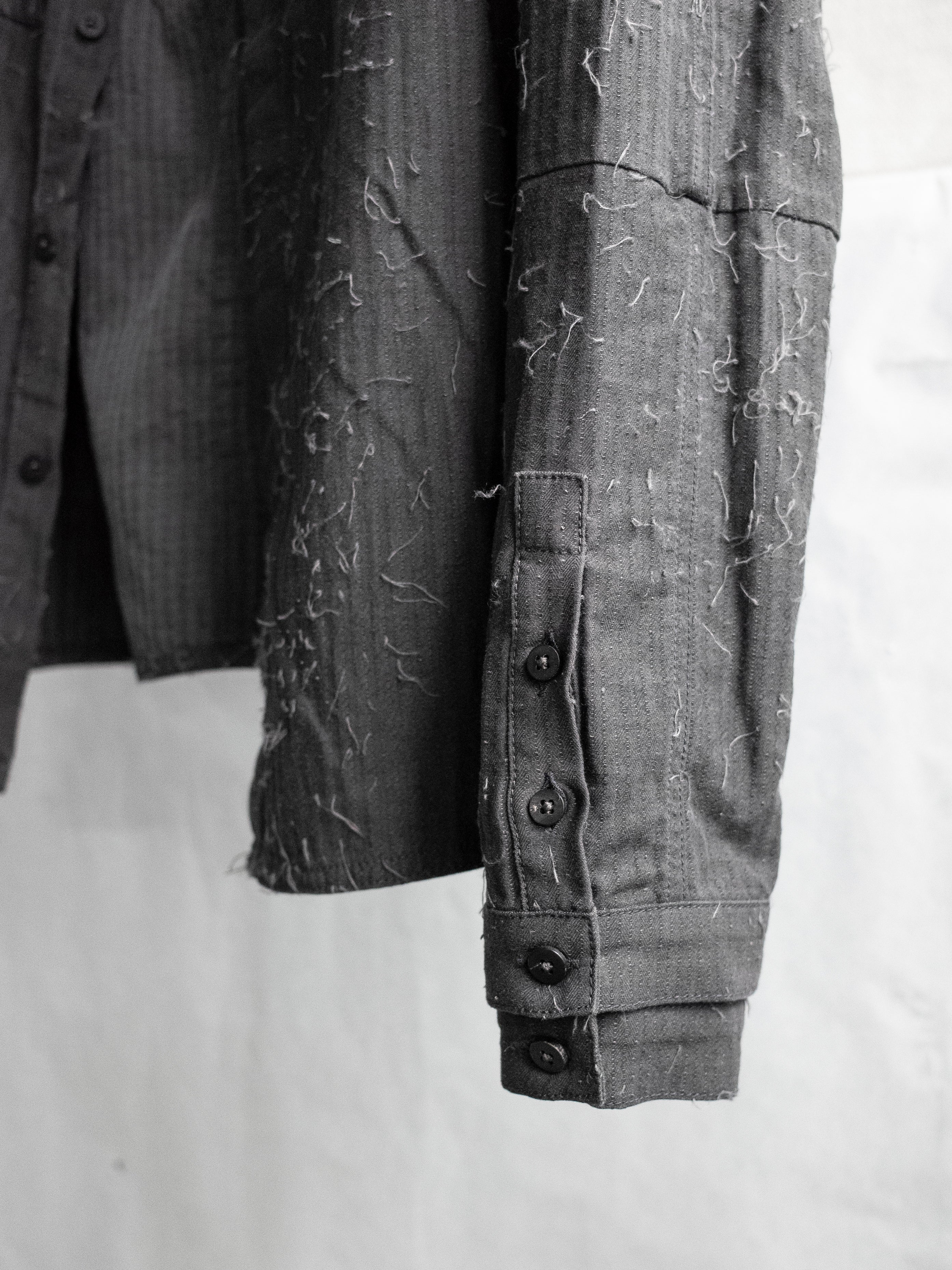 double sleeve field shirt / exo grey