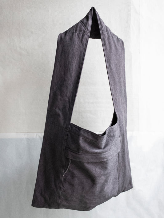 monk bag / purple grey