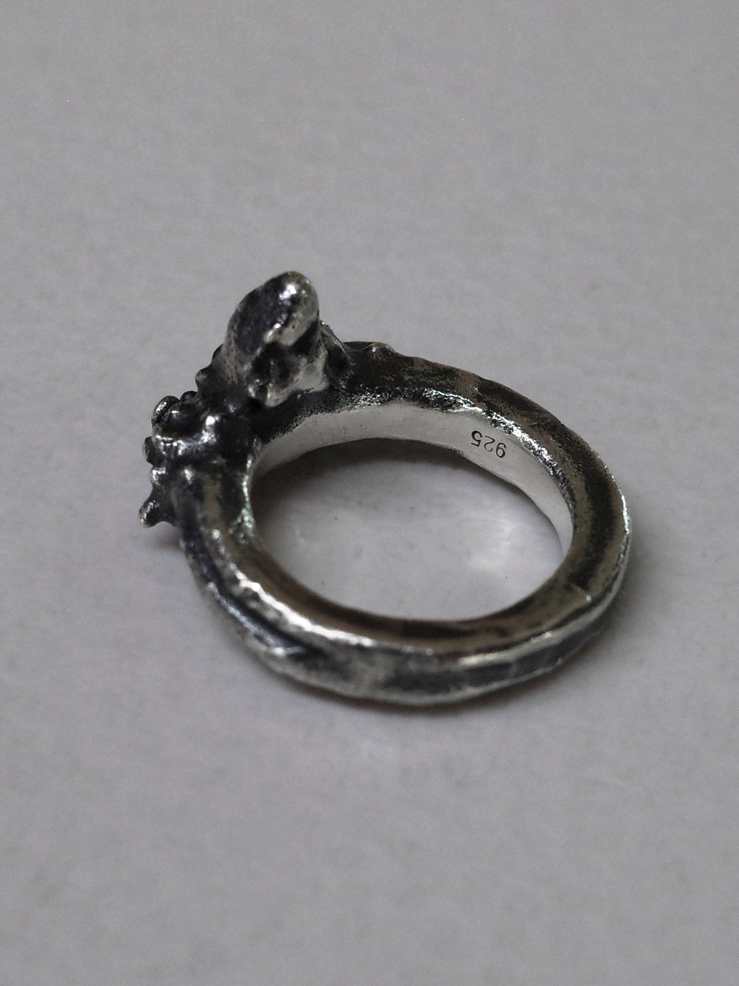 nail ring / 925 silver
