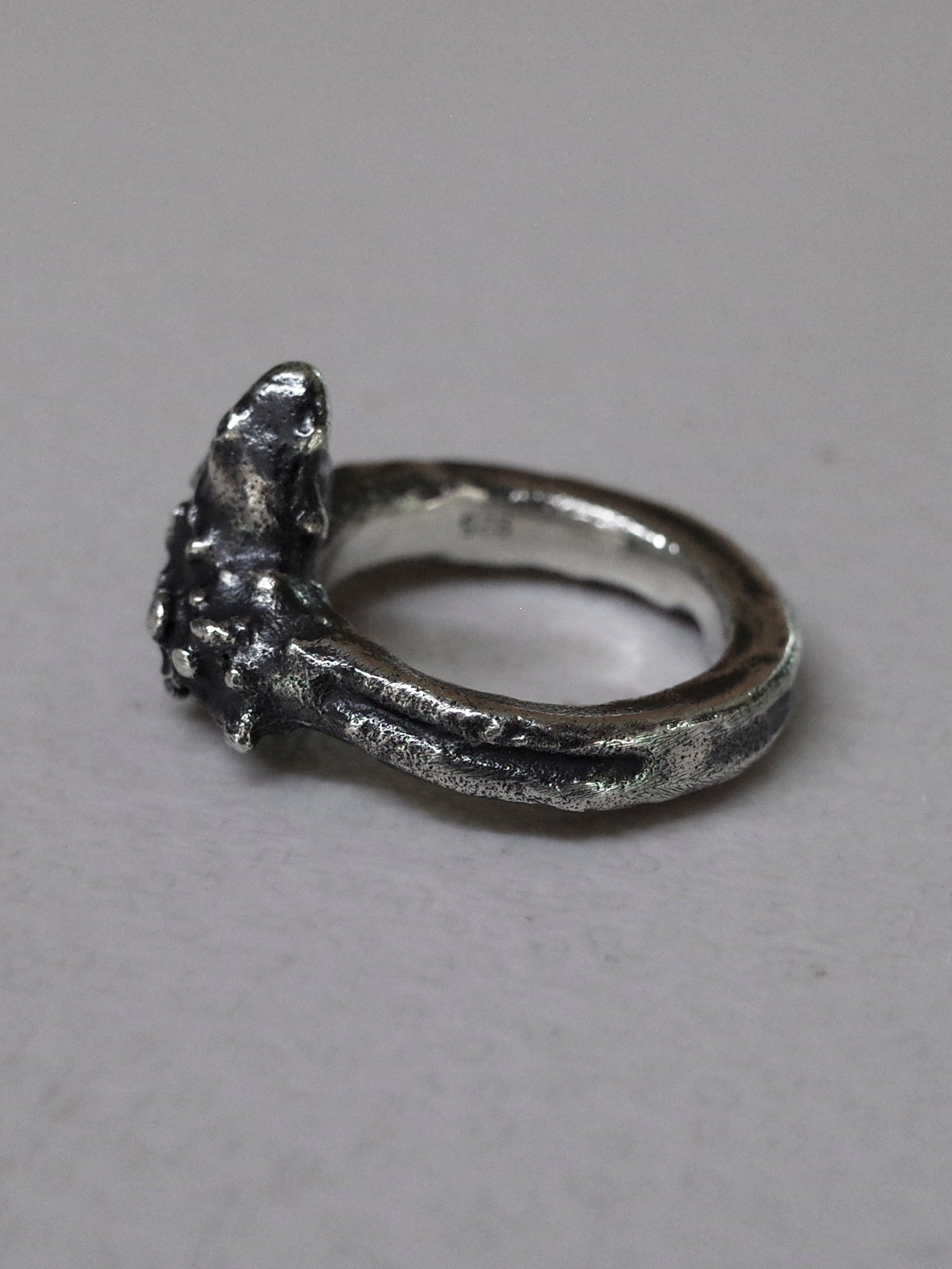 nail ring / 925 silver