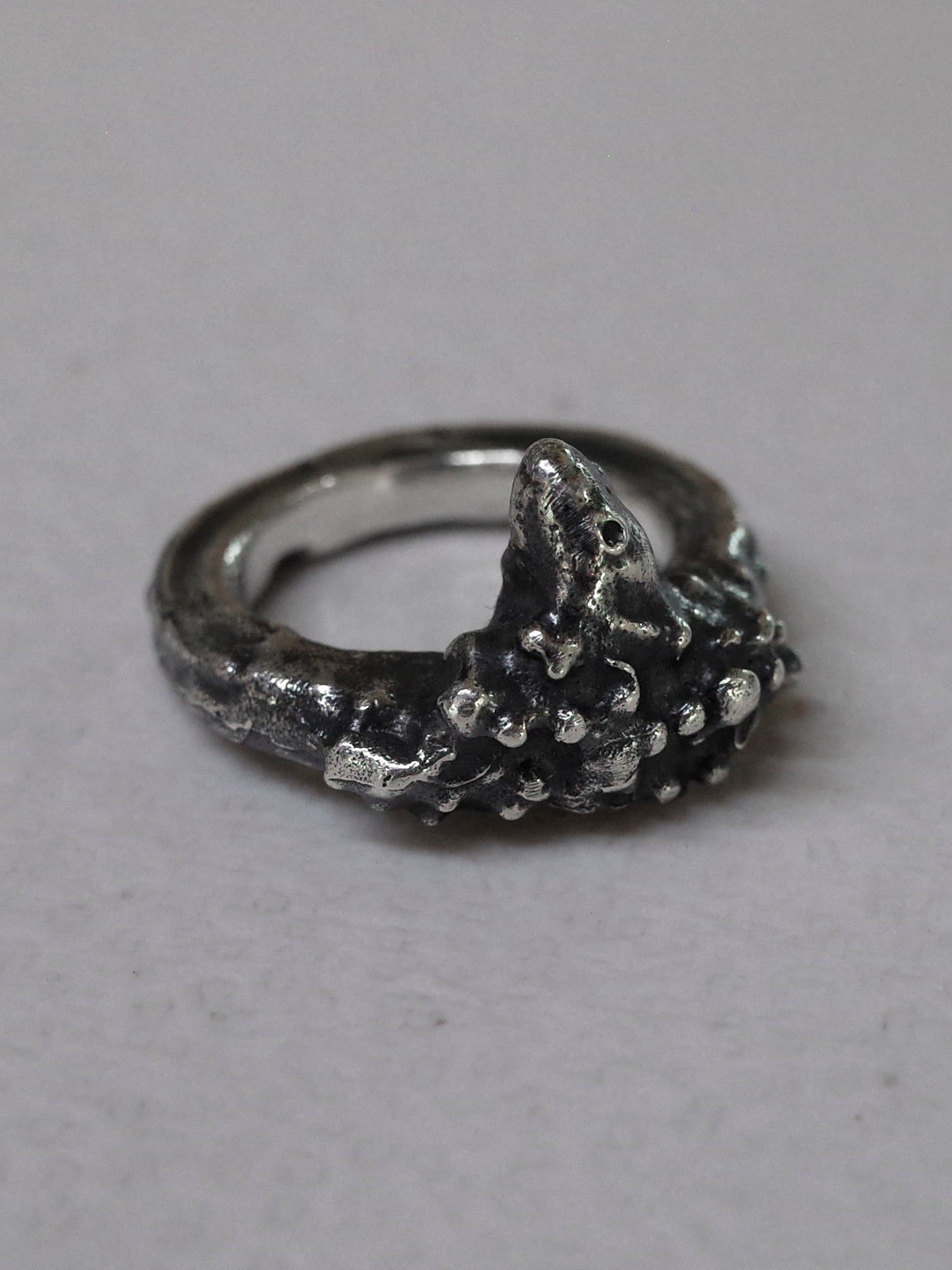 nail ring / 925 silver