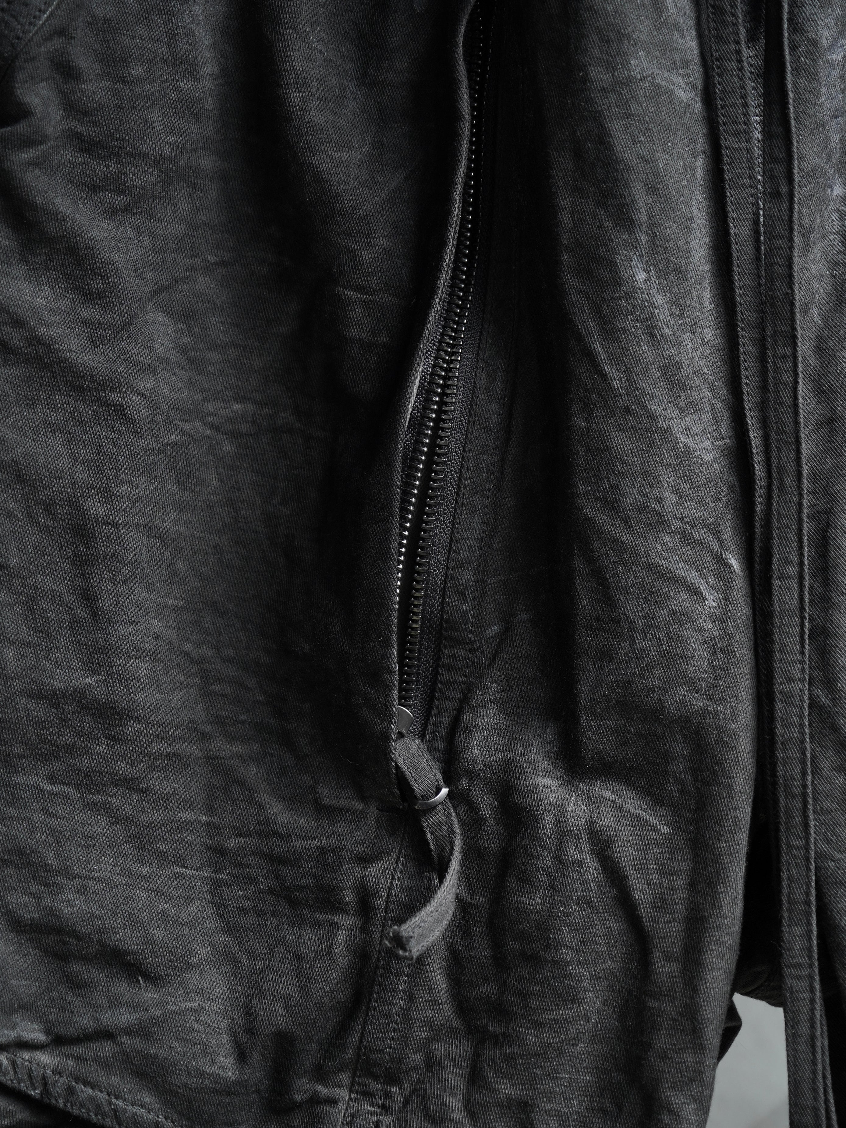 fatigue shorts / slab grey