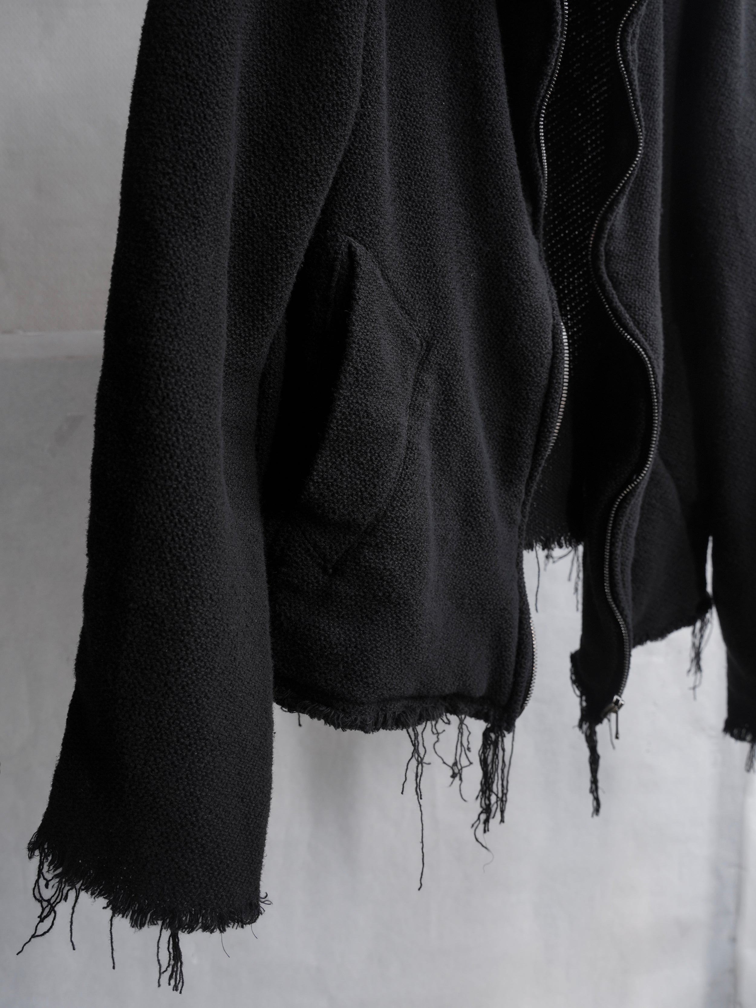 front neck jacket / karami-ori – blackmerle