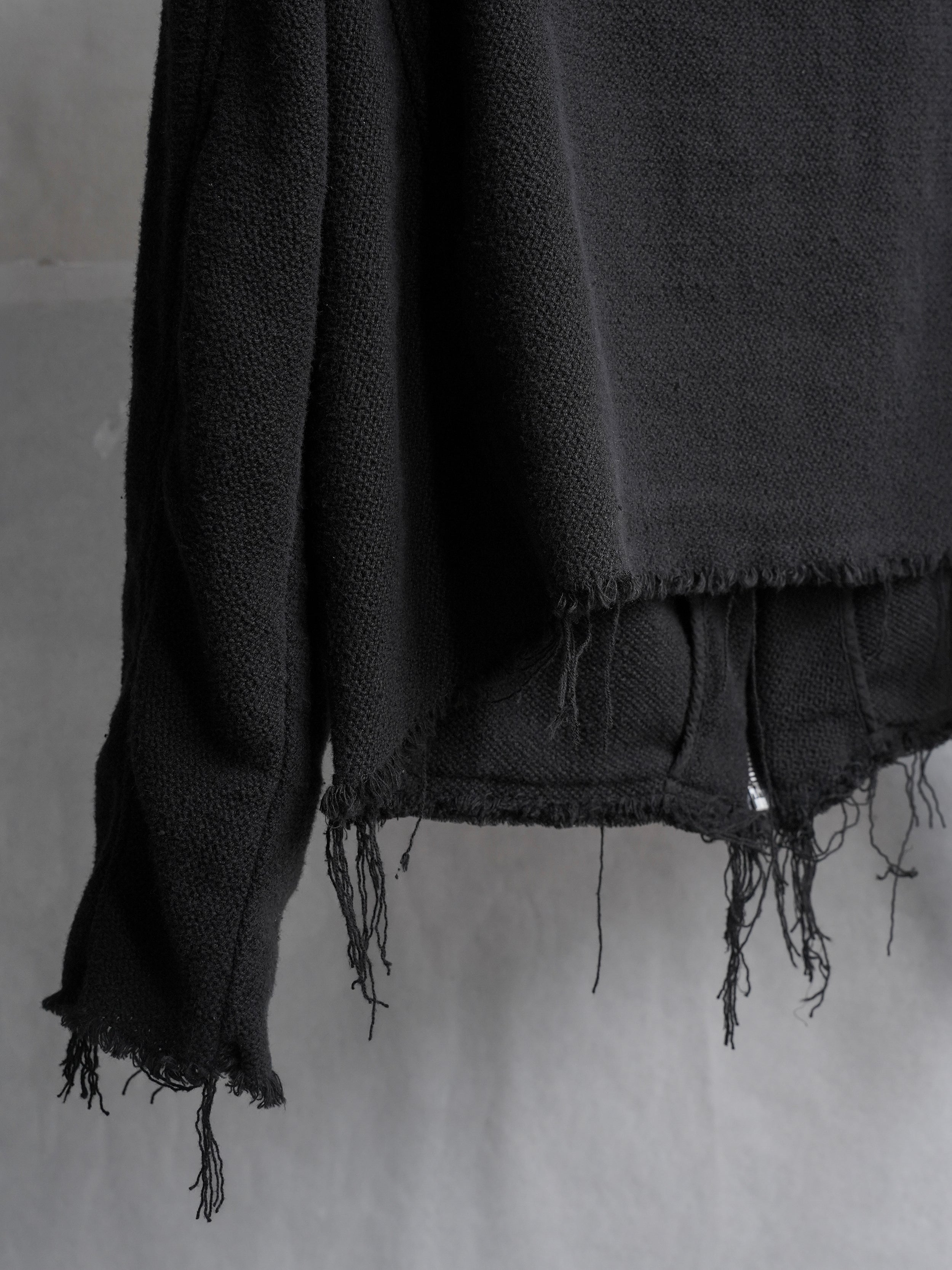 front neck jacket / karami-ori