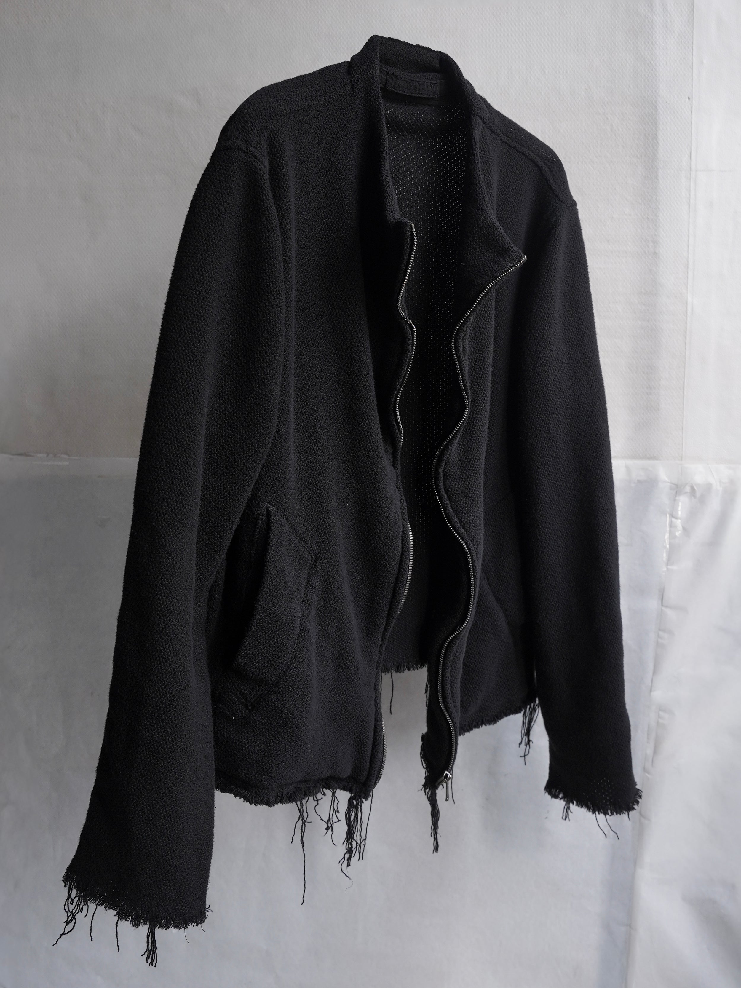 front neck jacket / karami-ori – blackmerle