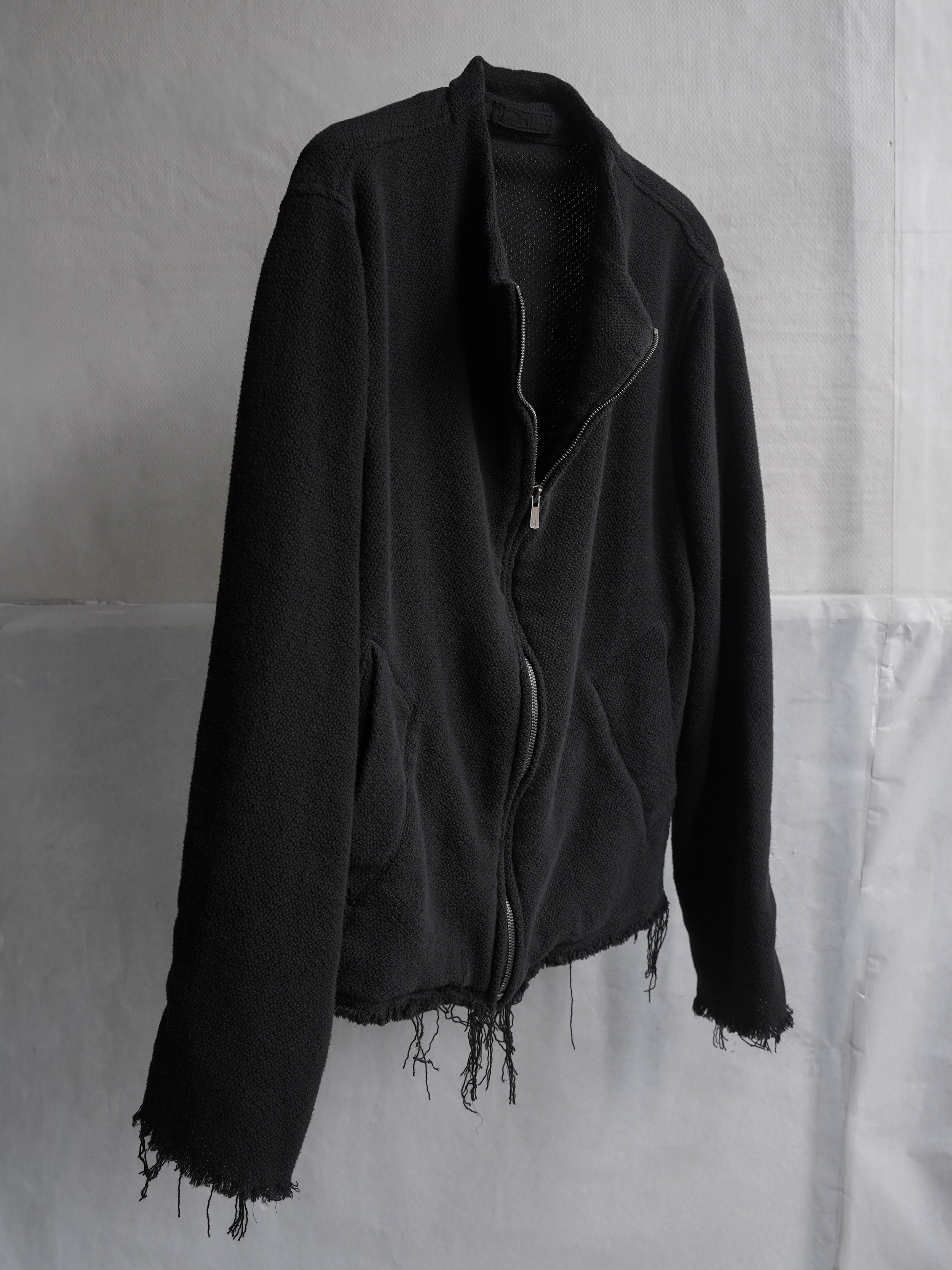 front neck jacket / karami-ori – blackmerle