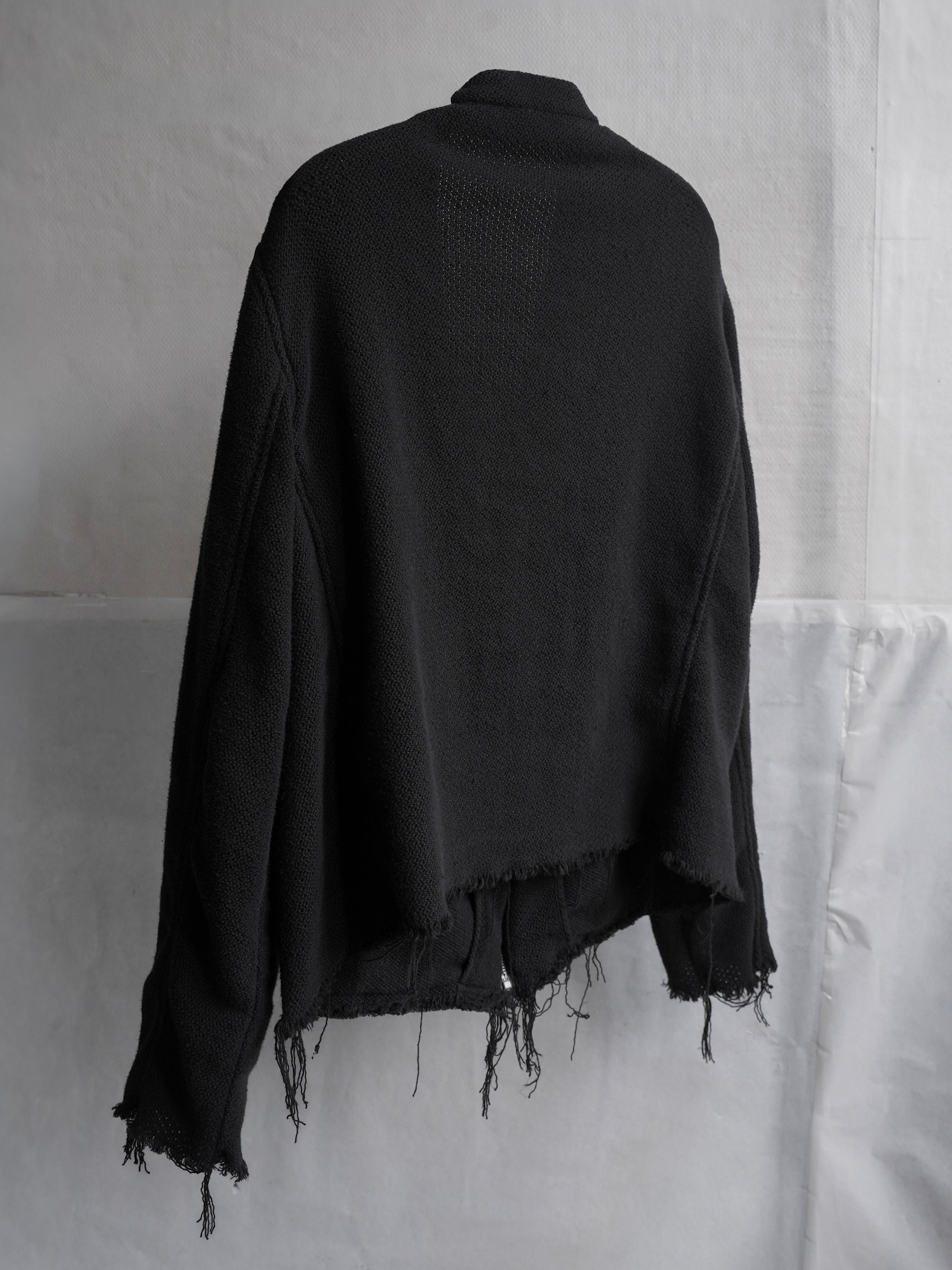 front neck jacket / karami-ori – blackmerle