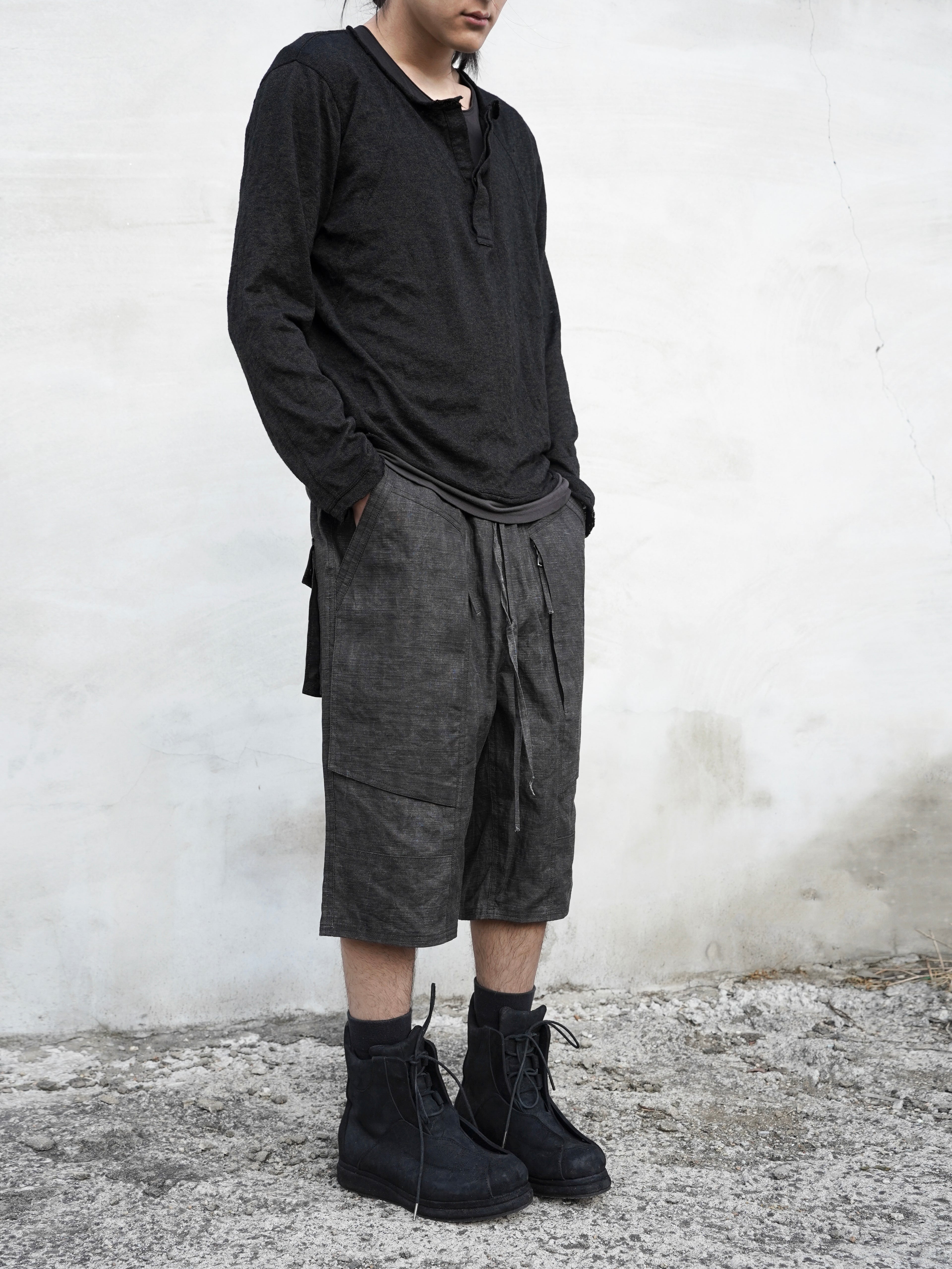 fatigue shorts / ink coat