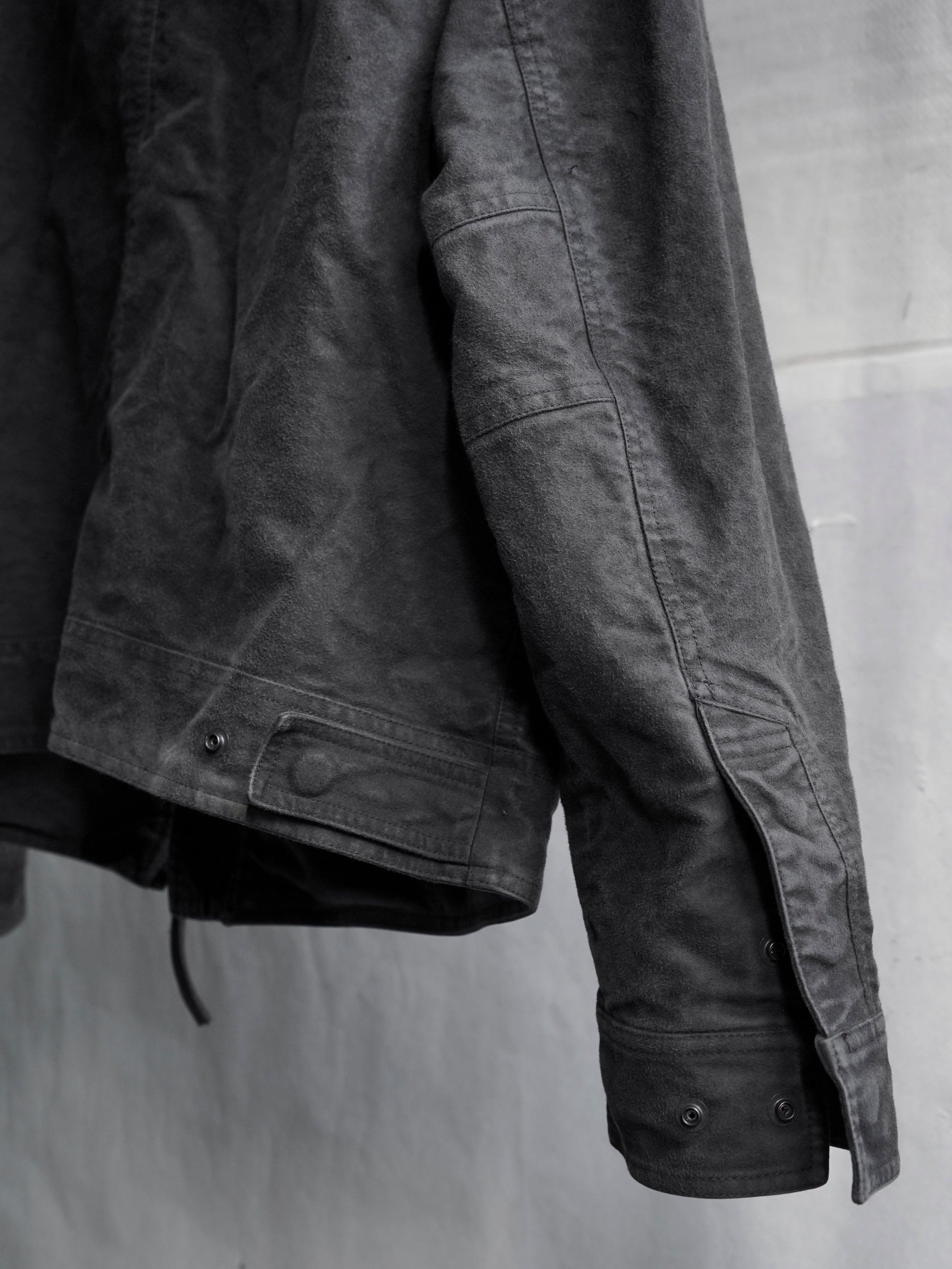 cargo bomber / slab grey (moleskin)