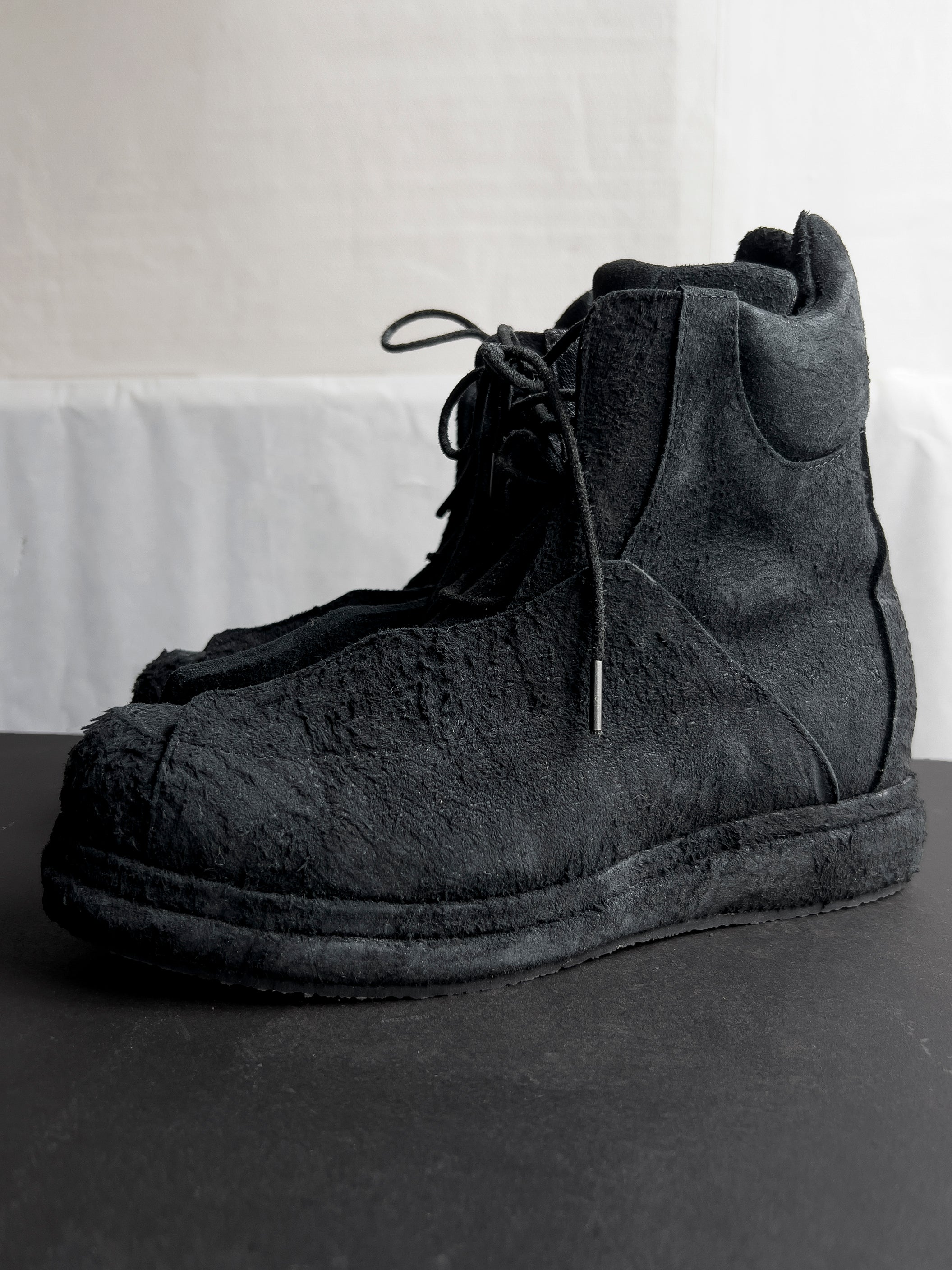 wing boots / black
