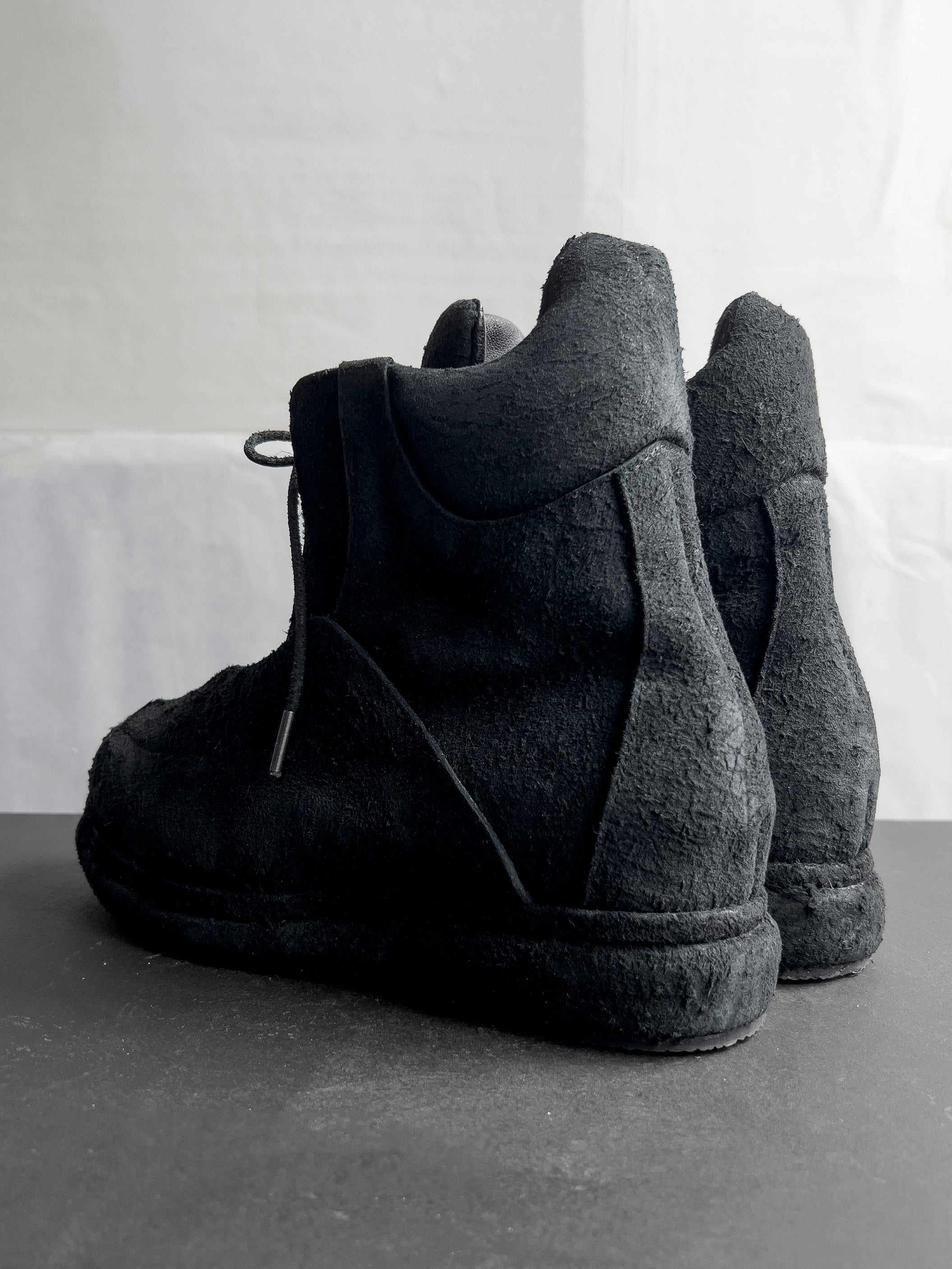 wing boots / black
