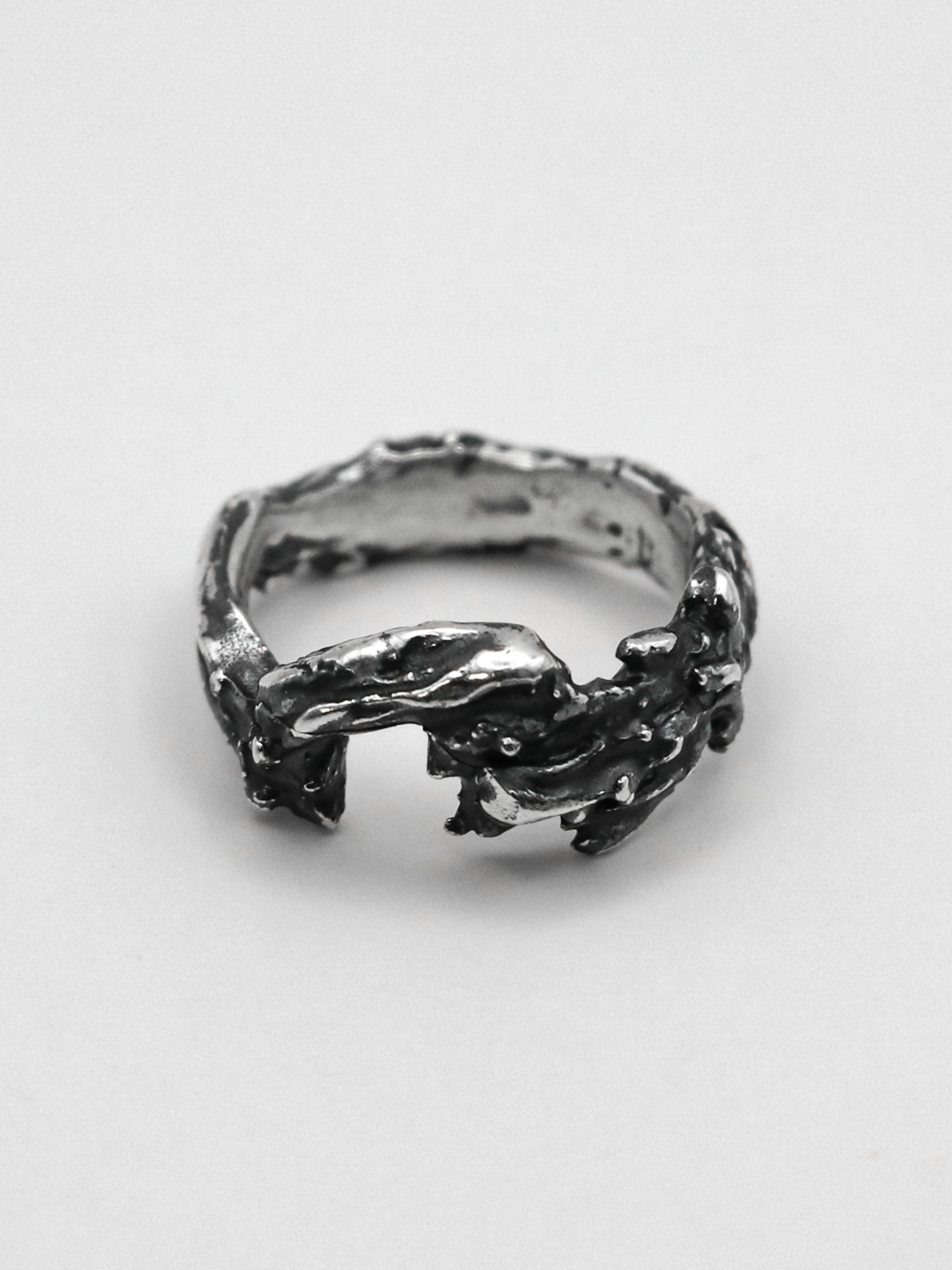 arc ring / 925 silver