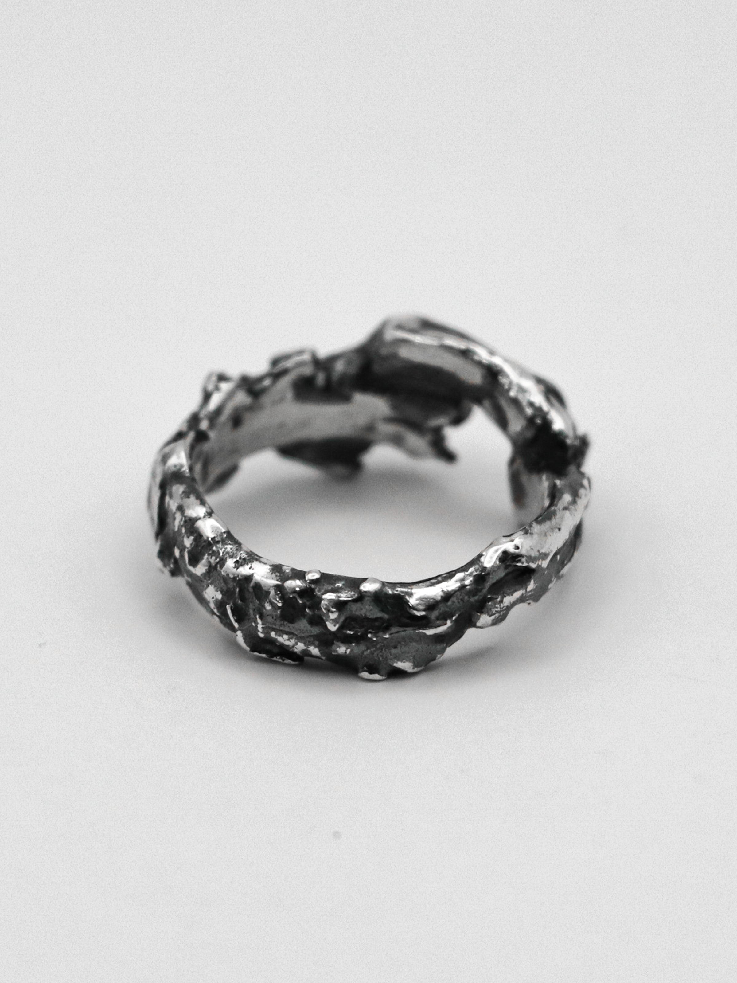 arc ring / 925 silver