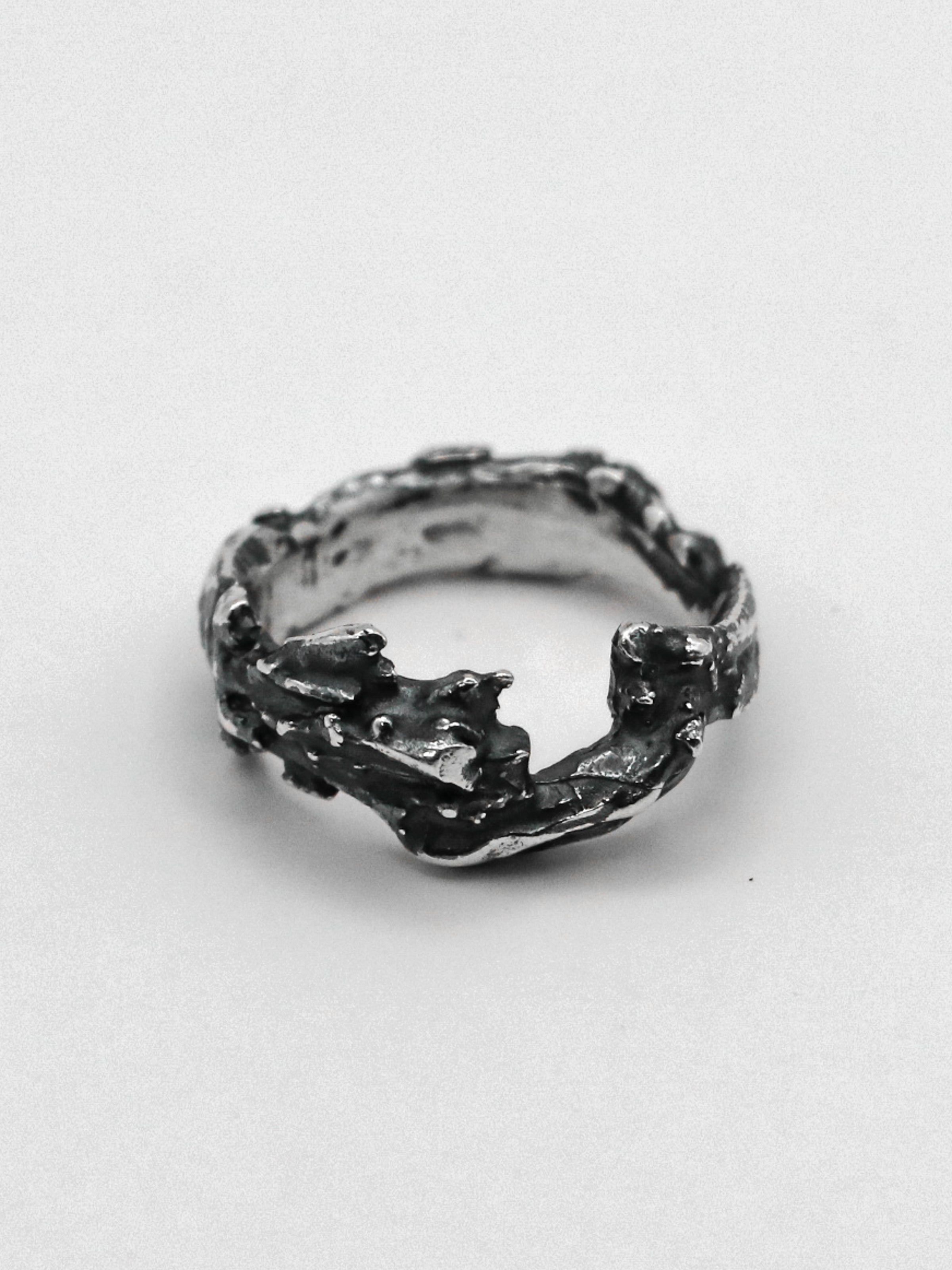 arc ring / 925 silver