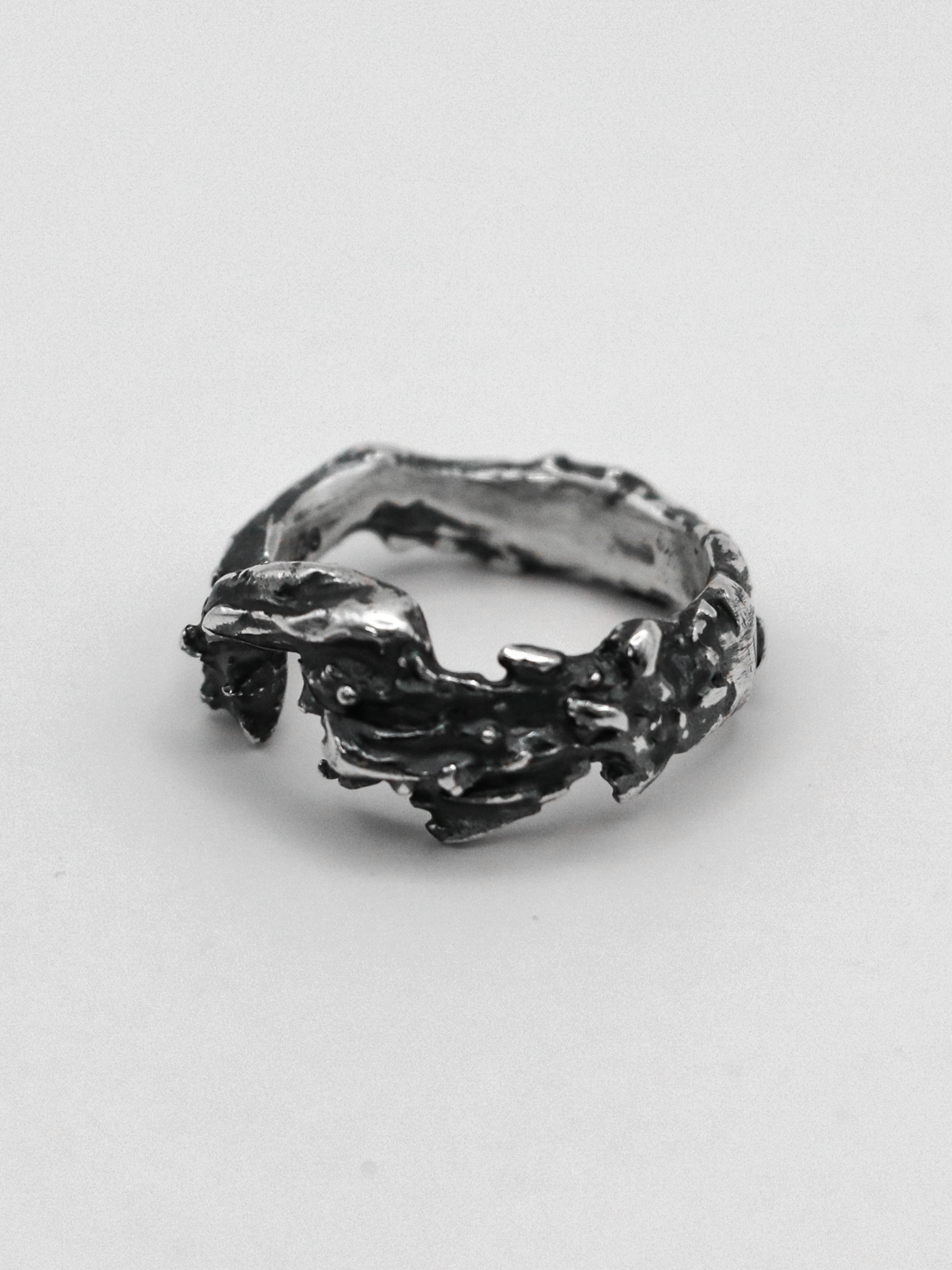 arc ring / 925 silver
