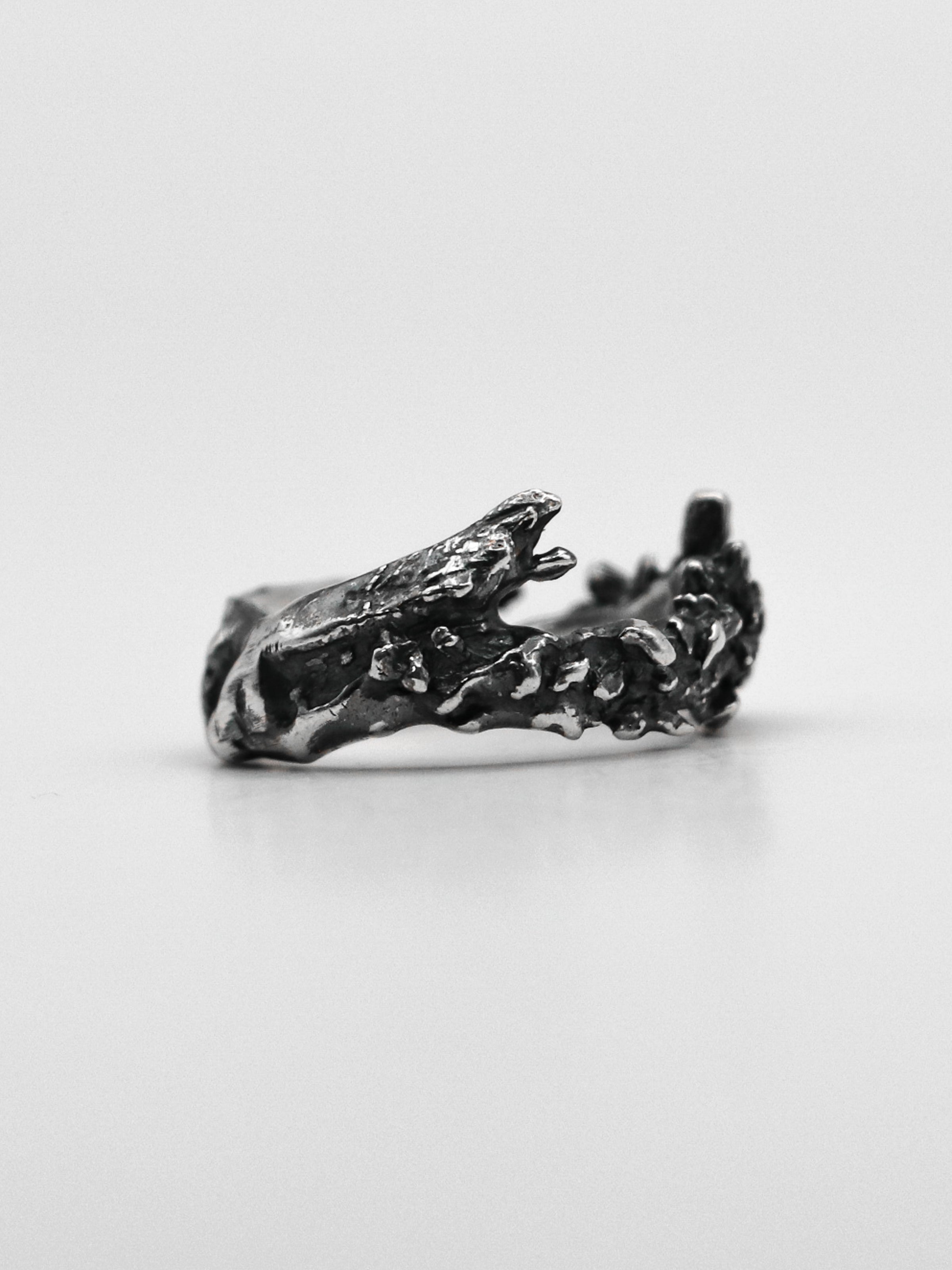 pine ring / 925 silver