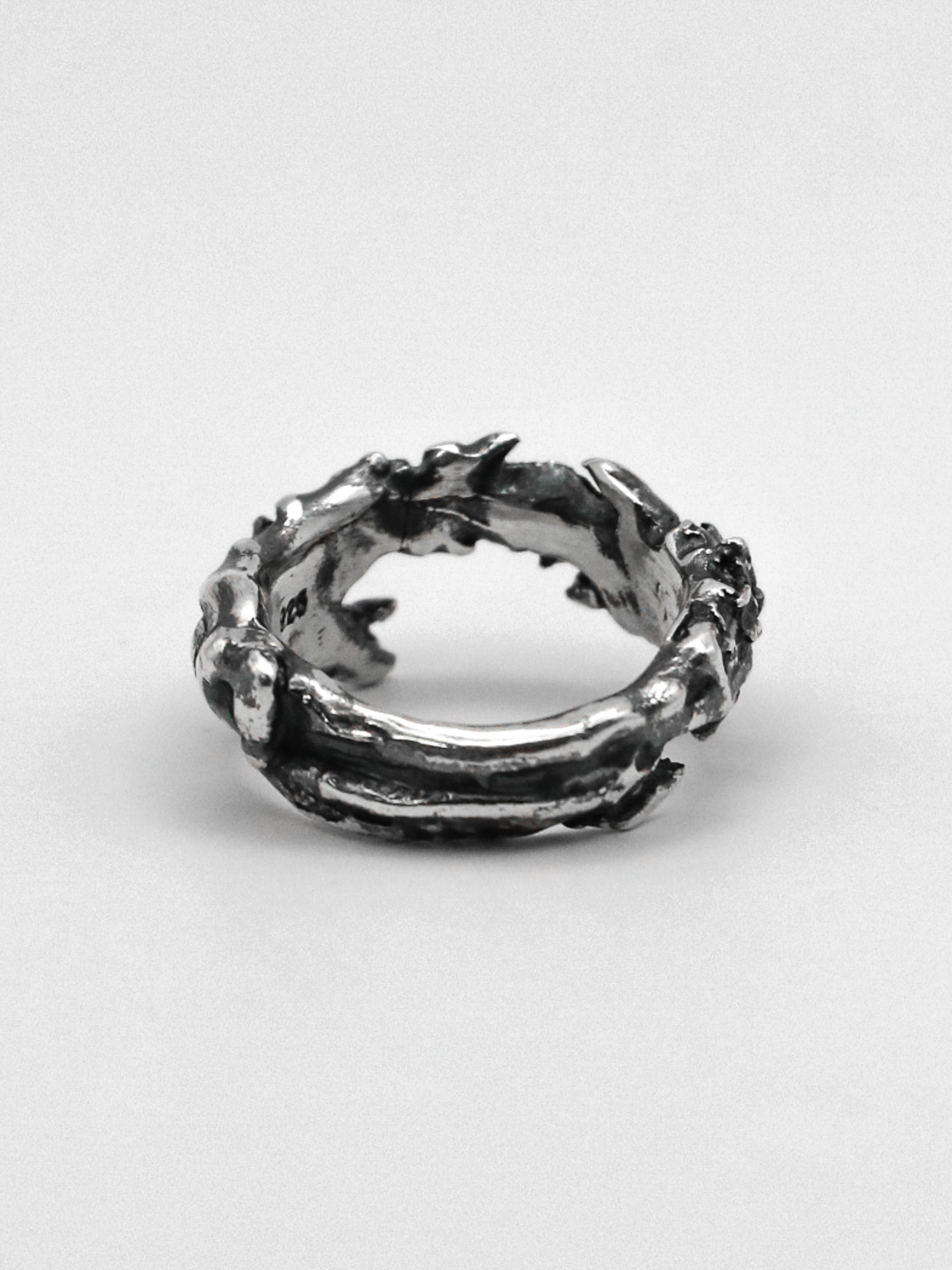 pine ring / 925 silver