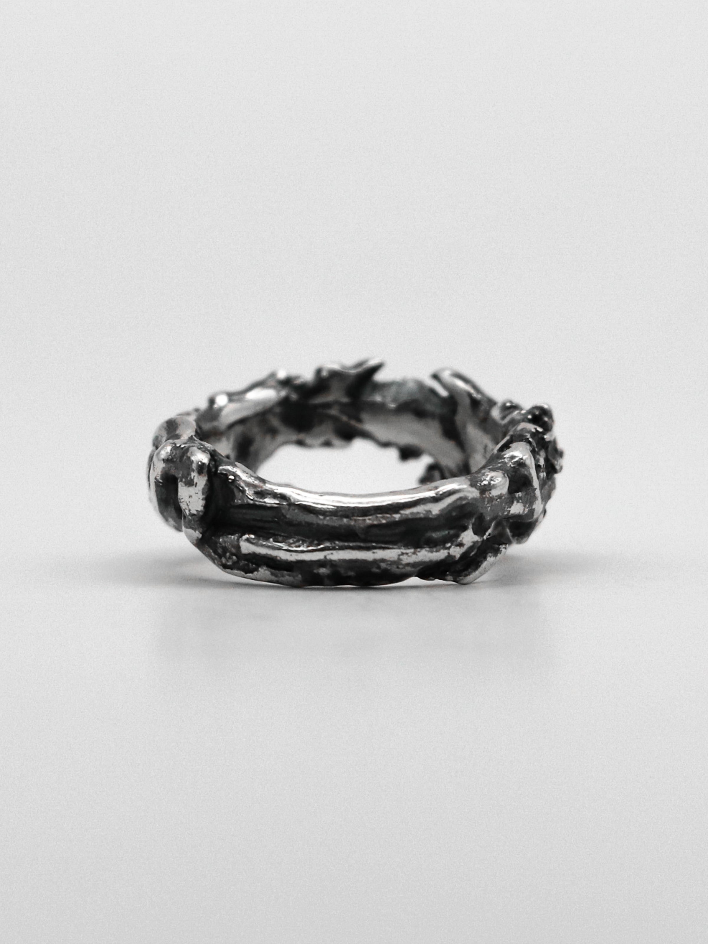 pine ring / 925 silver