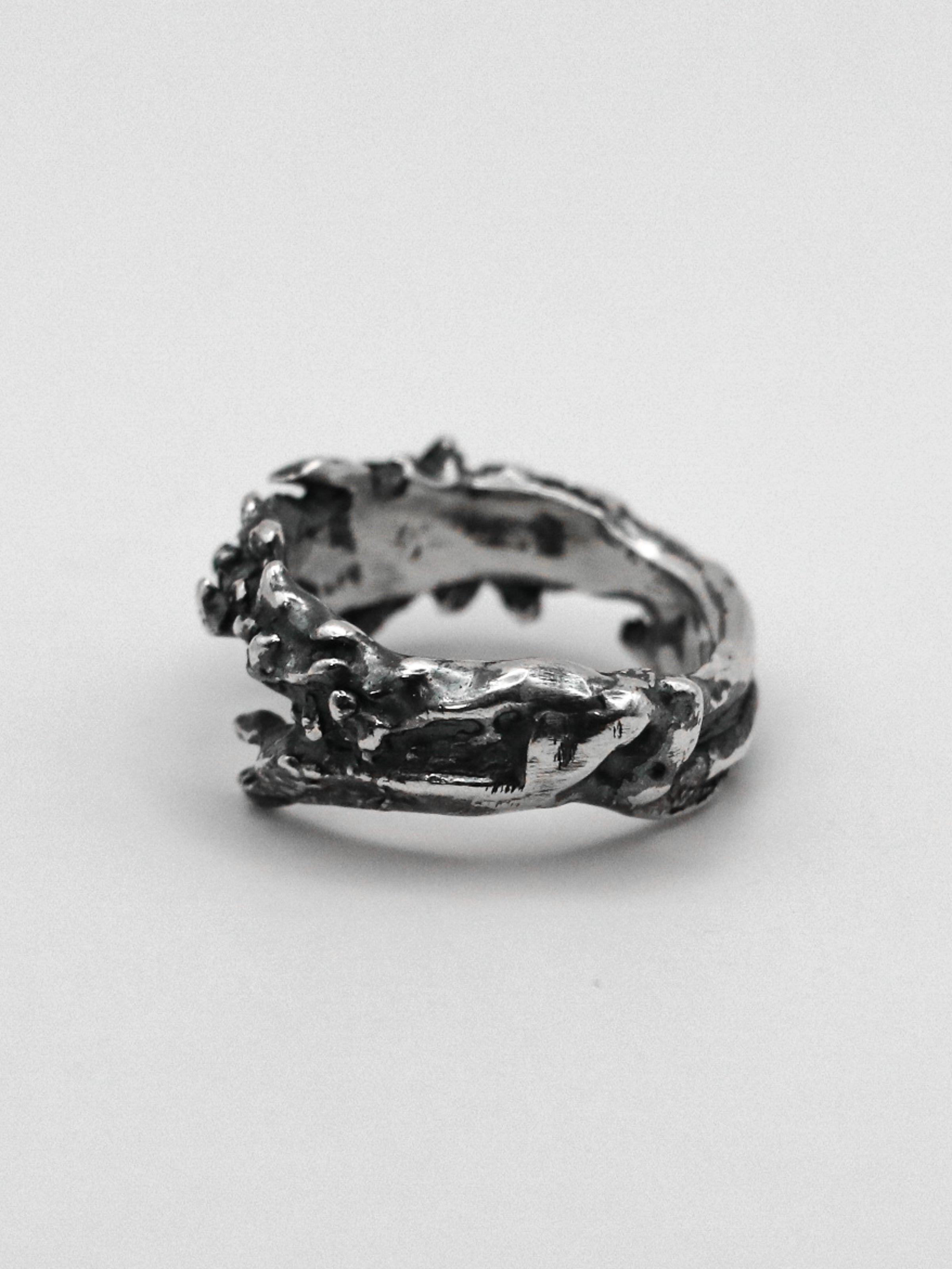 pine ring / 925 silver