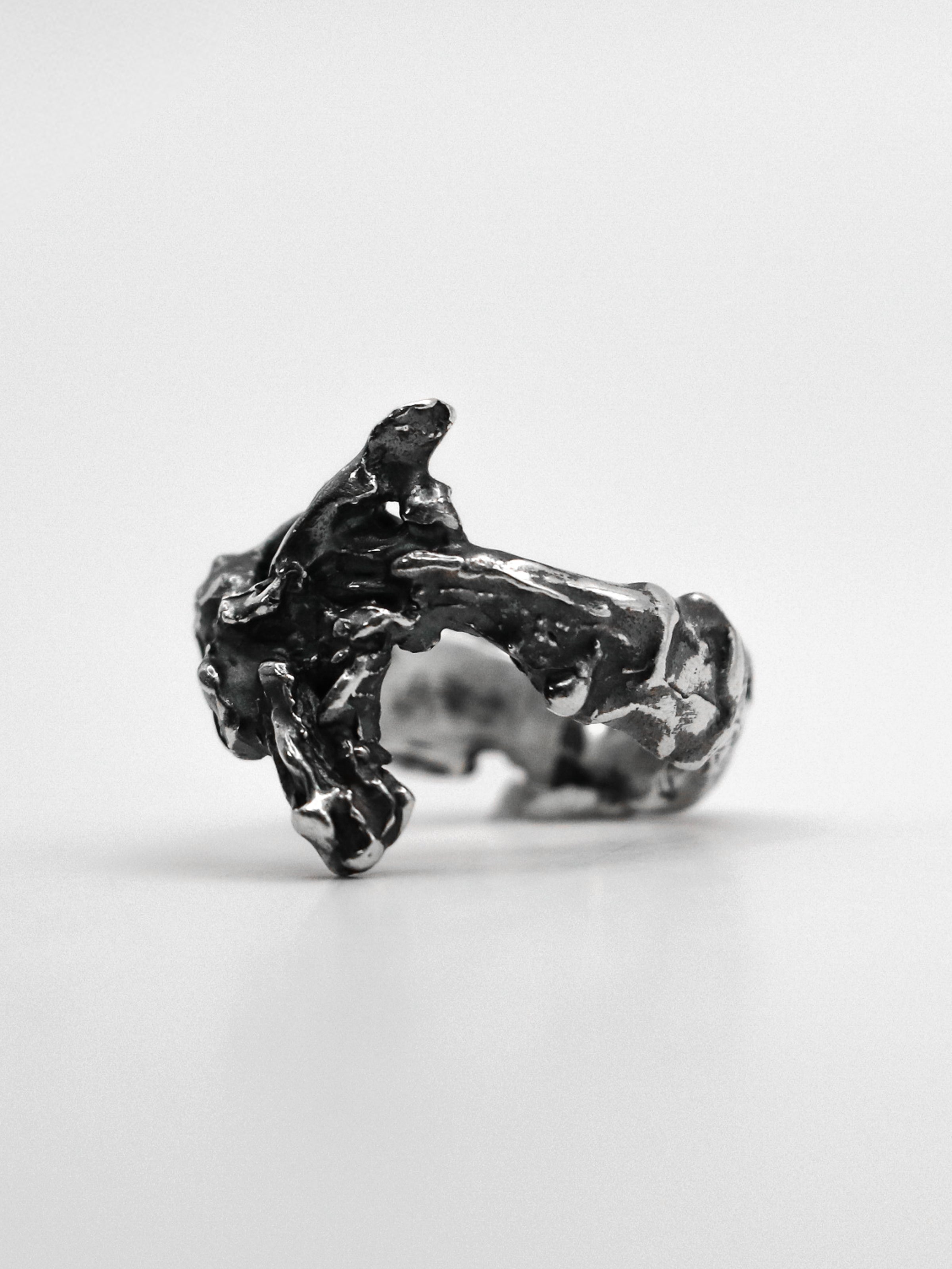 tri ring / 925 silver