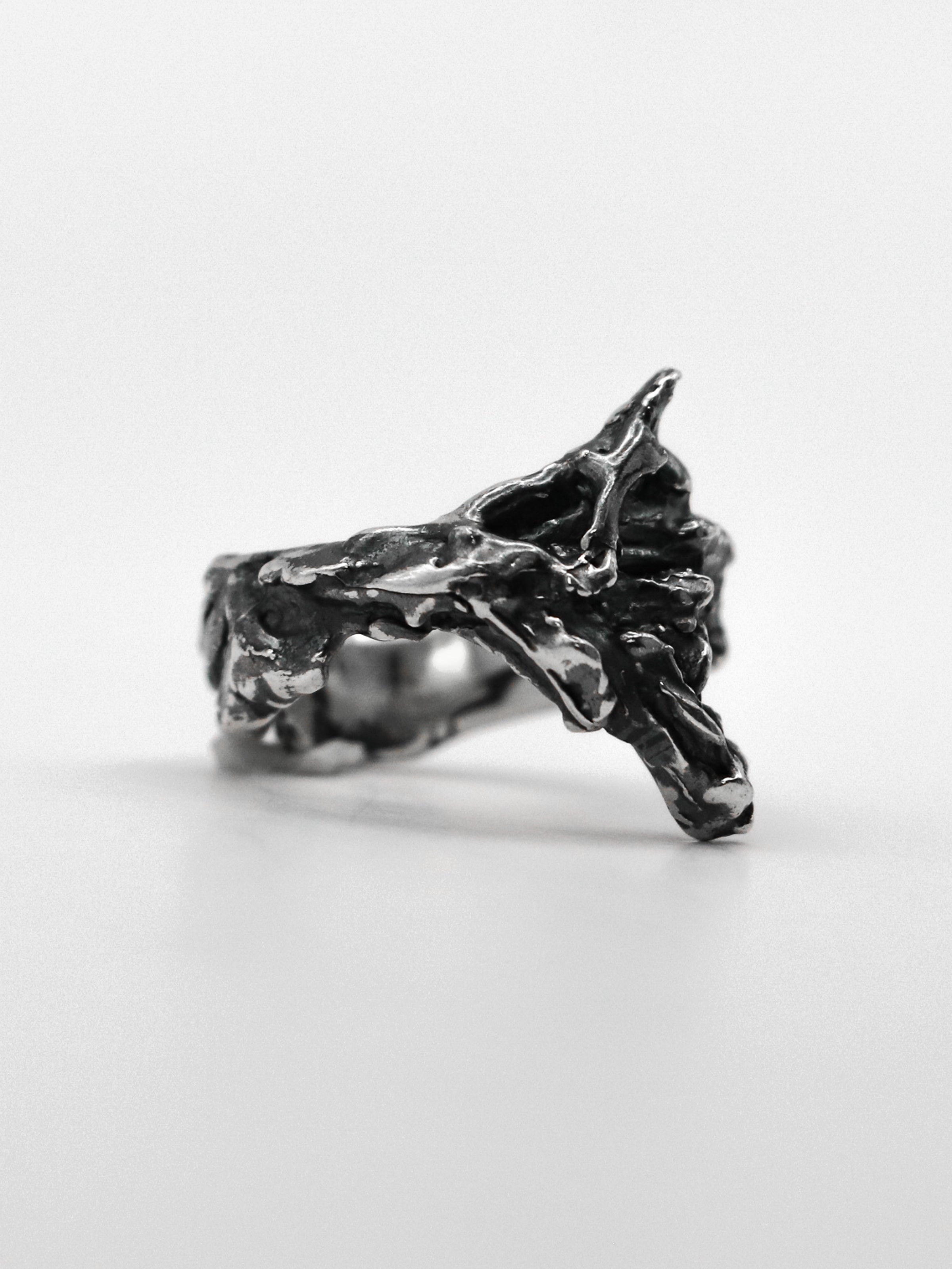 tri ring / 925 silver