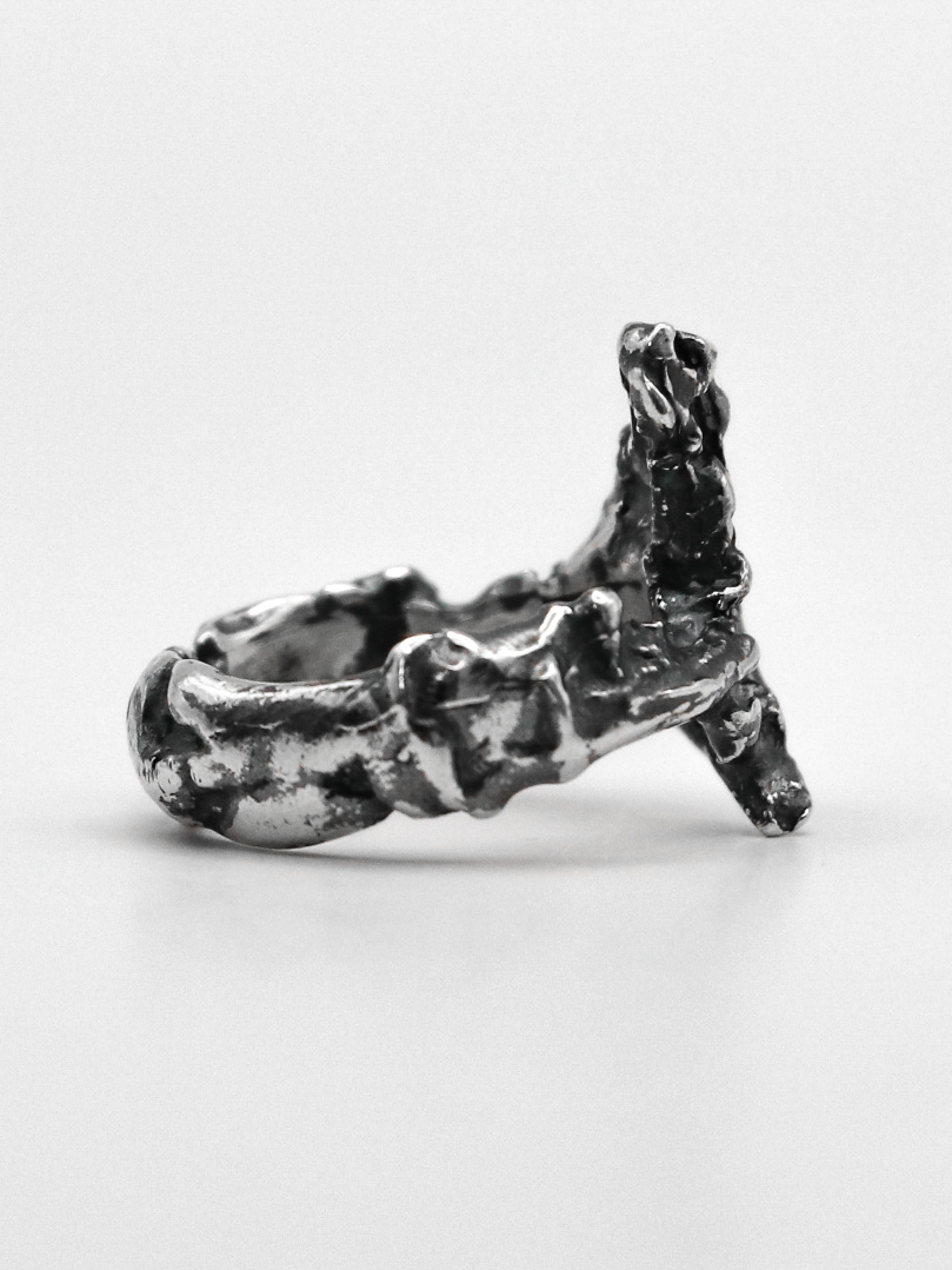 tri ring / 925 silver