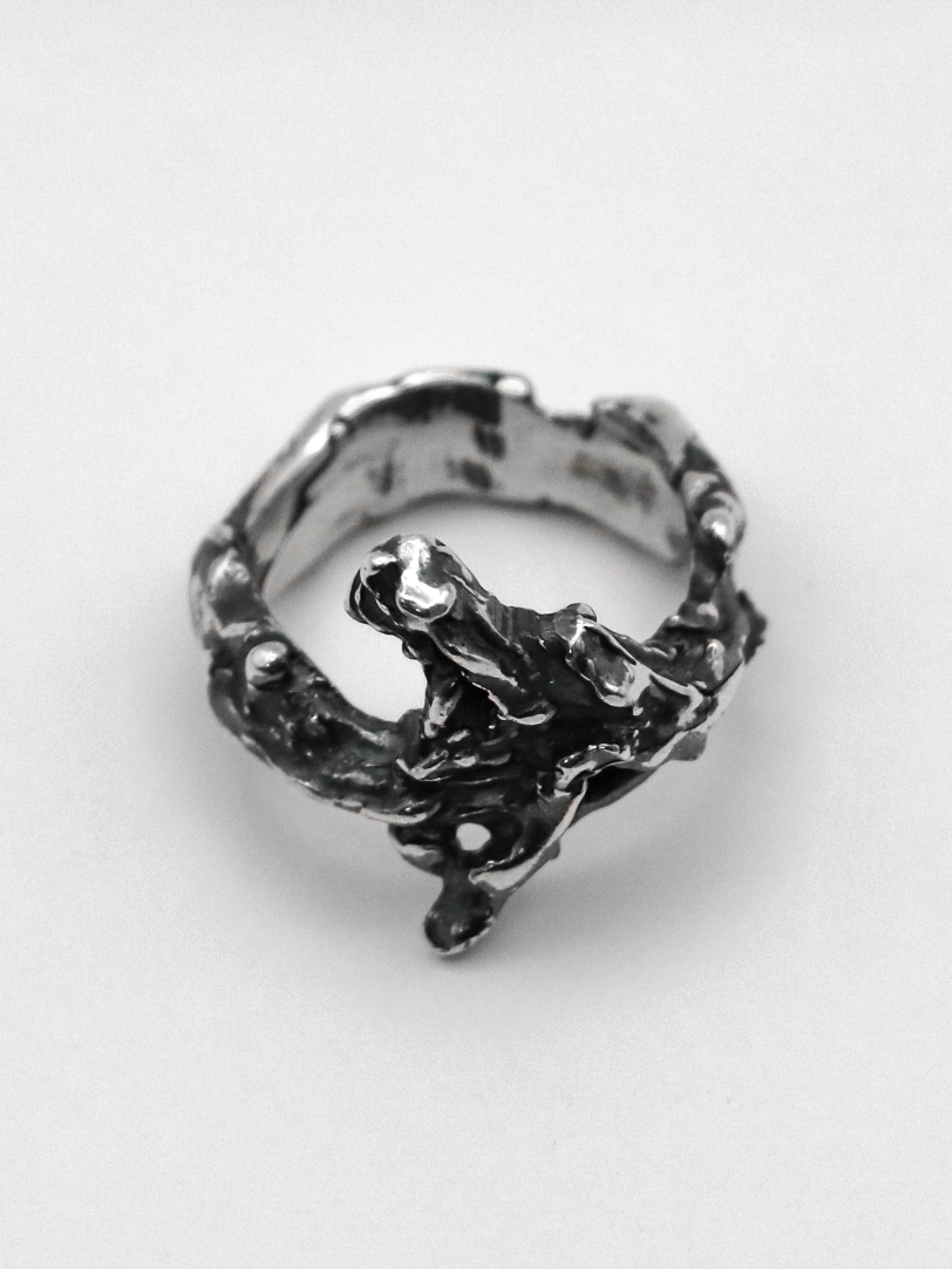 tri ring / 925 silver