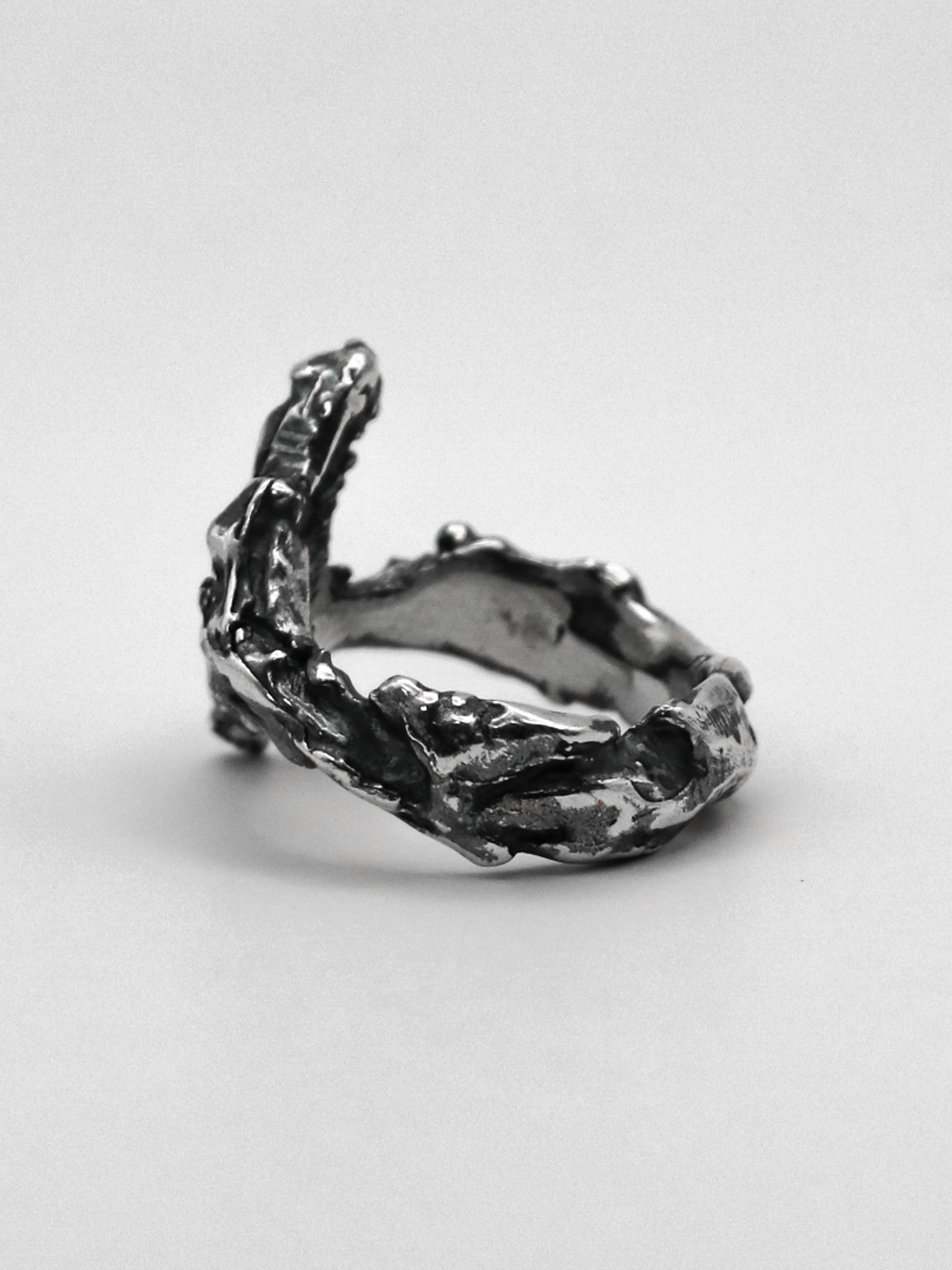 tri ring / 925 silver