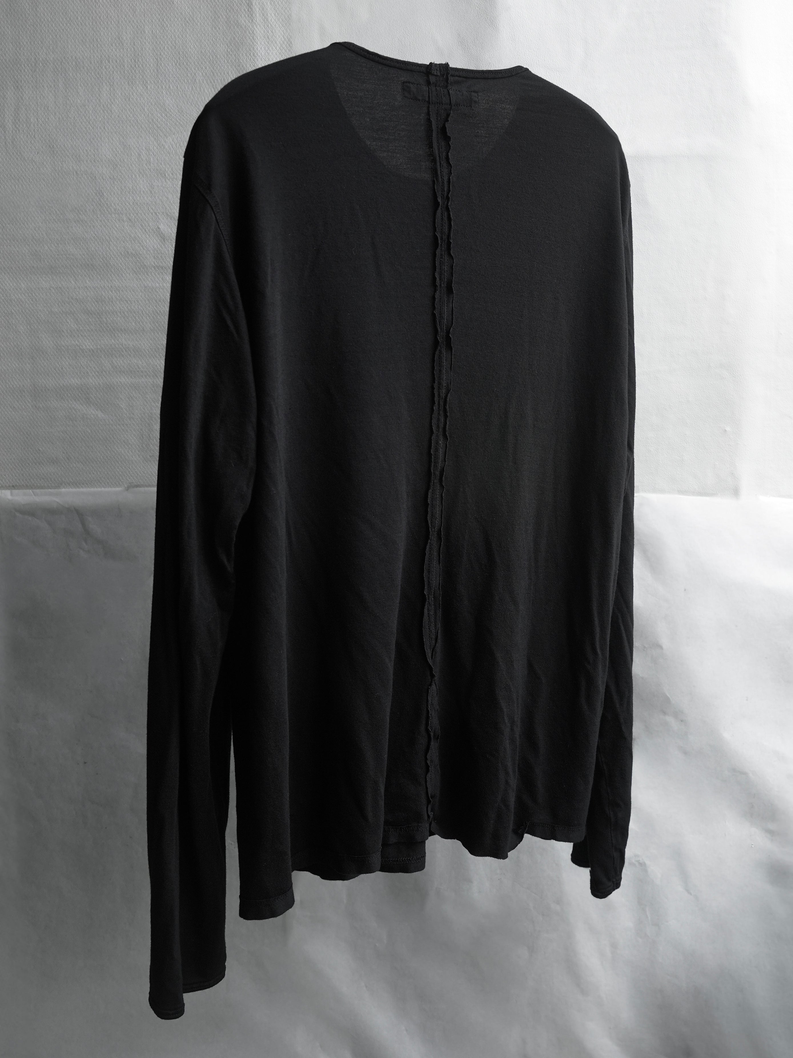 bamboo longsleeve / black