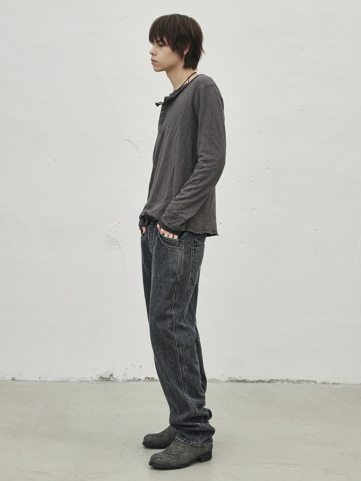 hider jeans / washed (13oz)