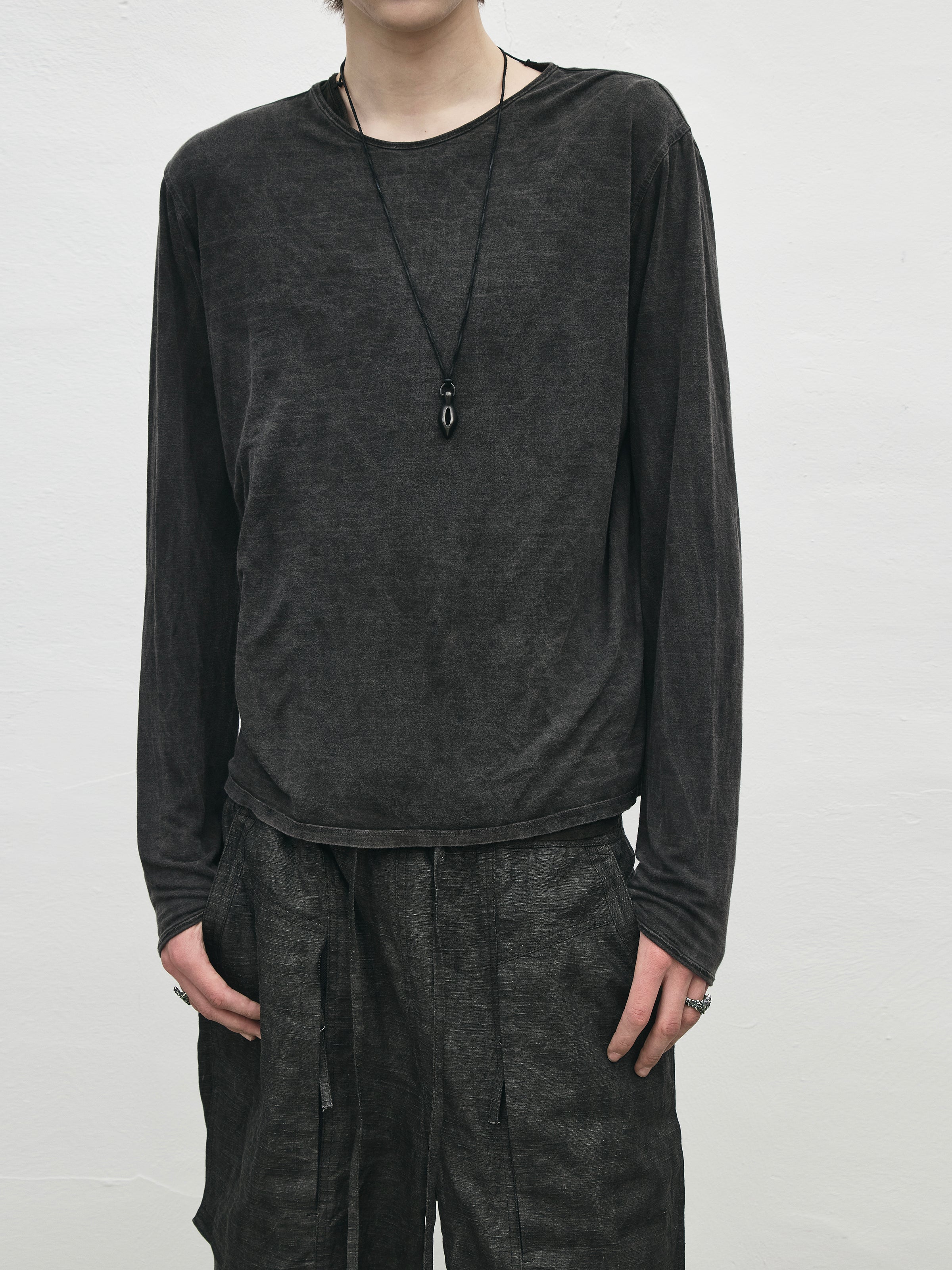bamboo longsleeve / onion ink