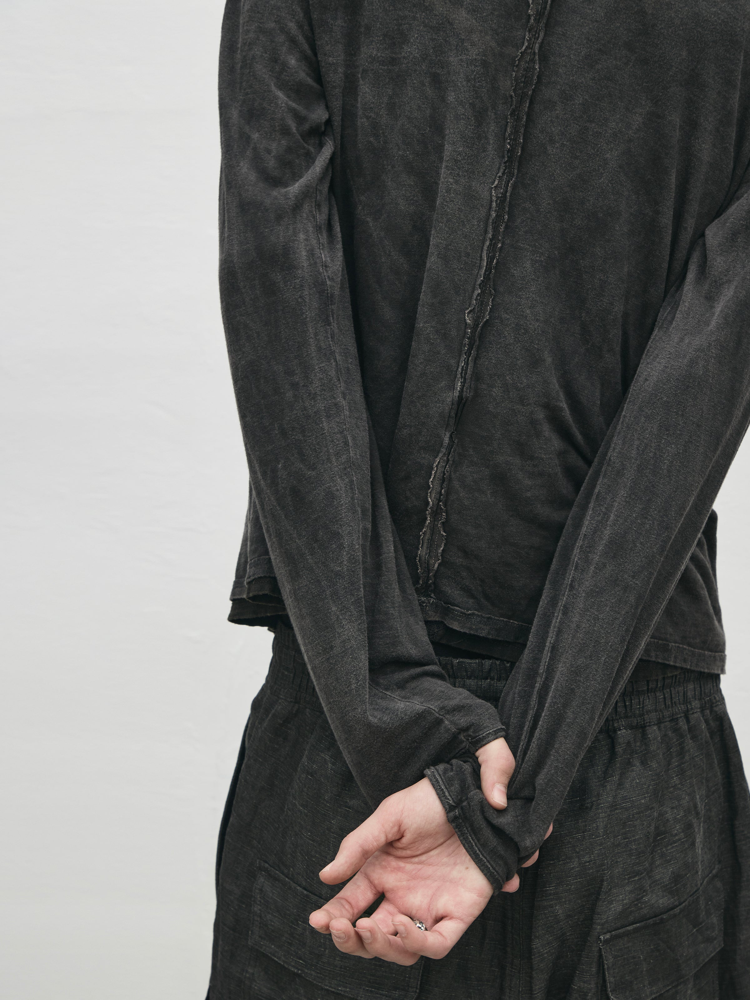 bamboo longsleeve / onion ink