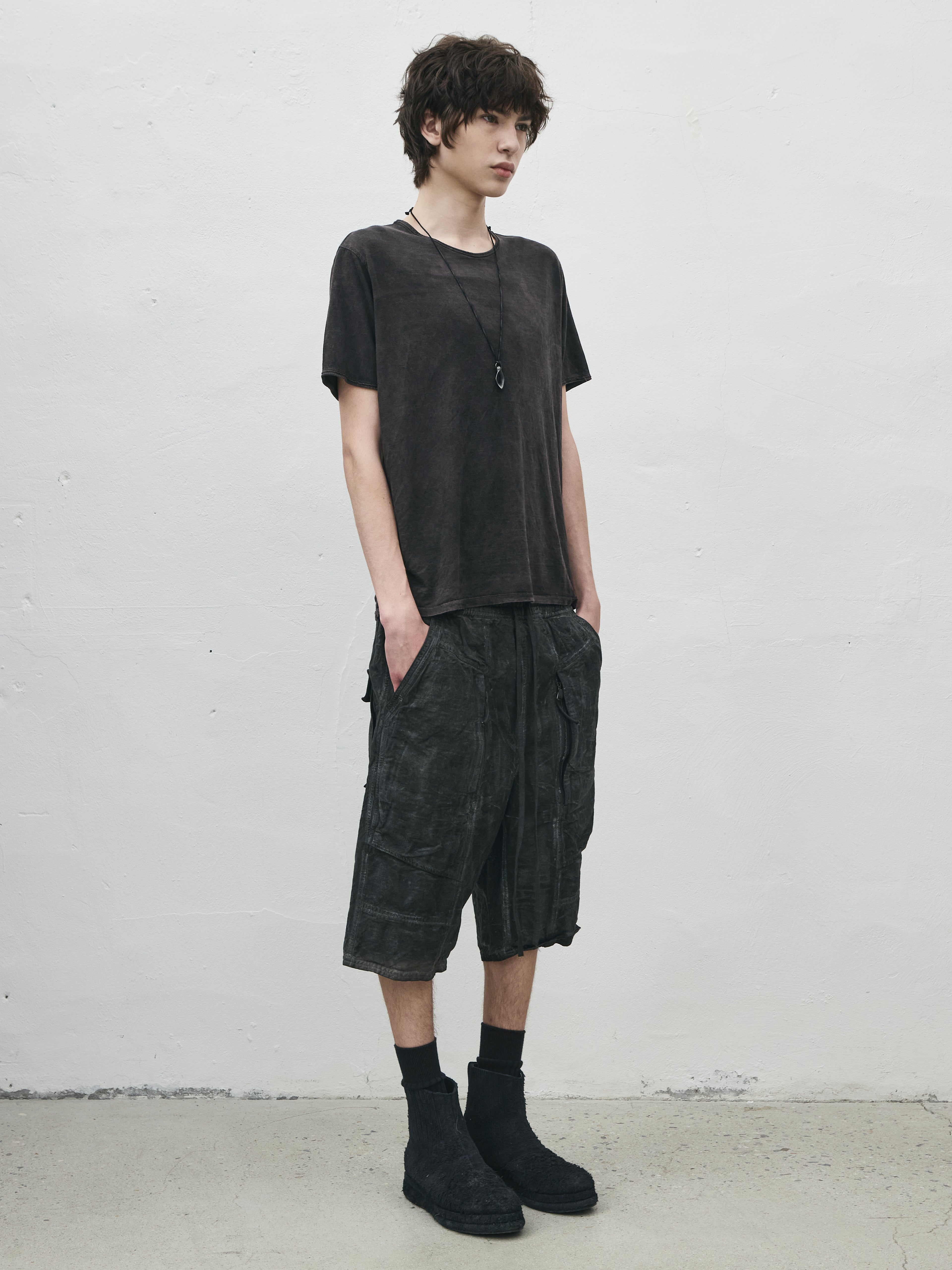 bamboo tee / gallnut ink