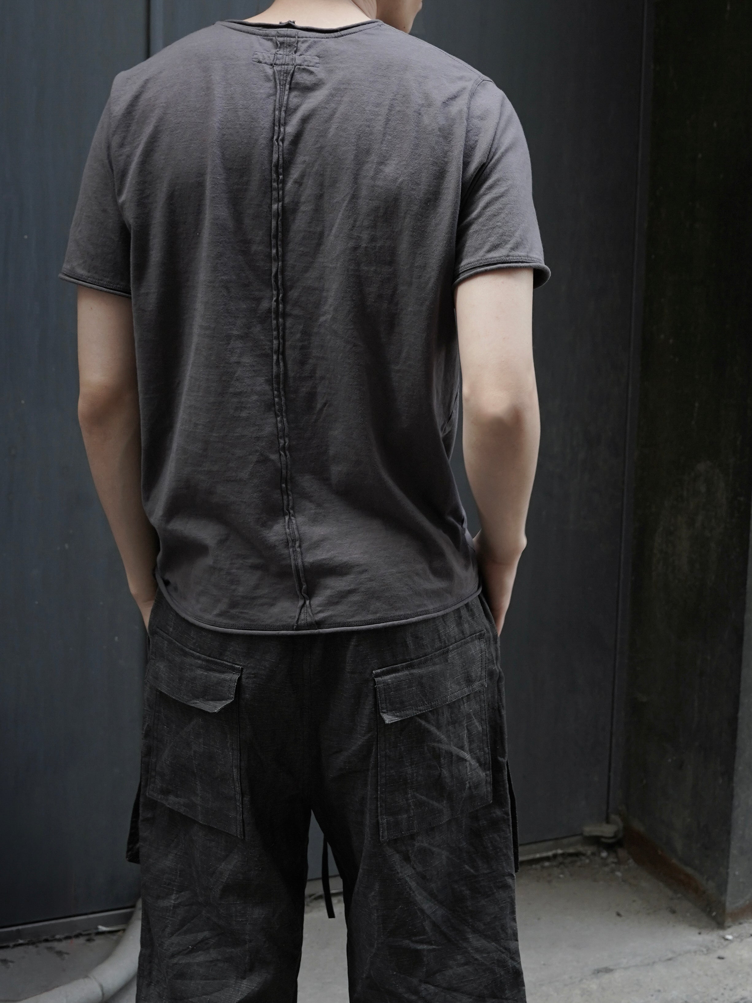 base tee / shadow (supima cotton)